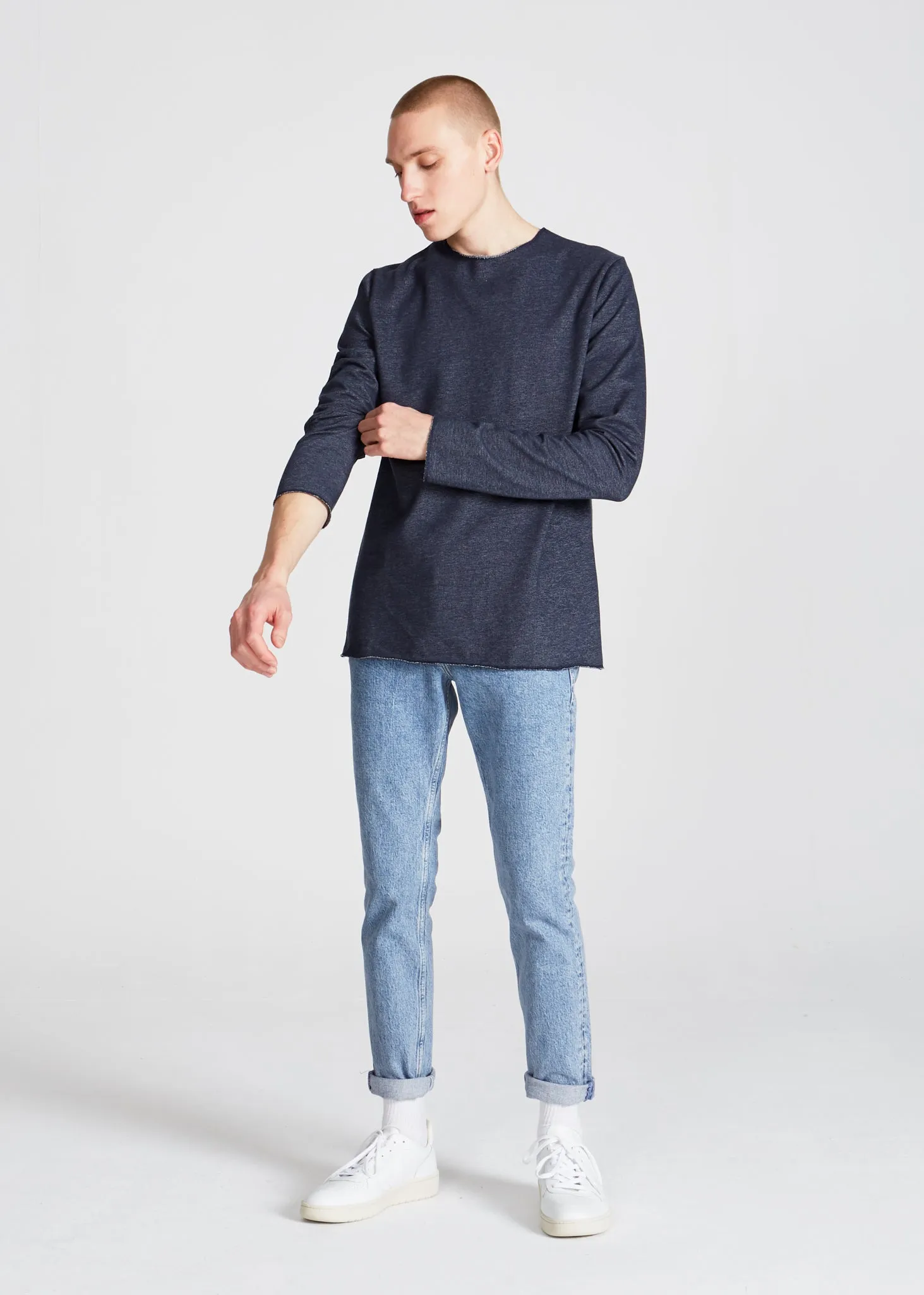 Sweatshirt MANU organic cotton - Blue Givn Berlin