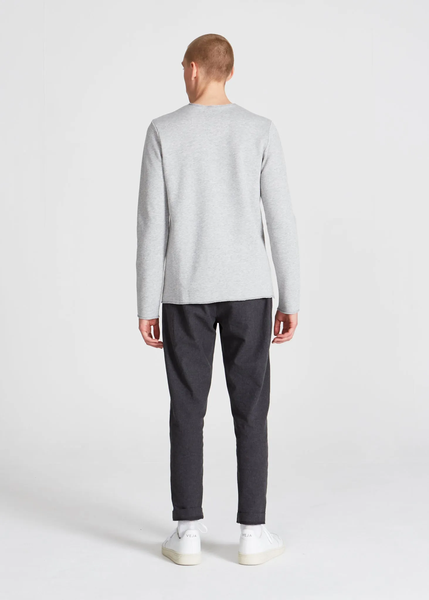 Sweatshirt MANU organic cotton - Mercury Grey Givn Berlin