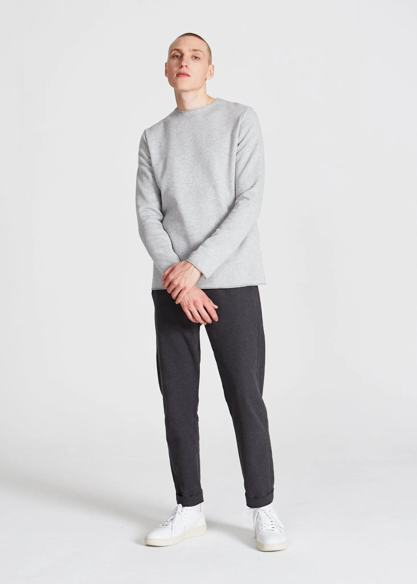 Sweatshirt MANU organic cotton - Mercury Grey Givn Berlin