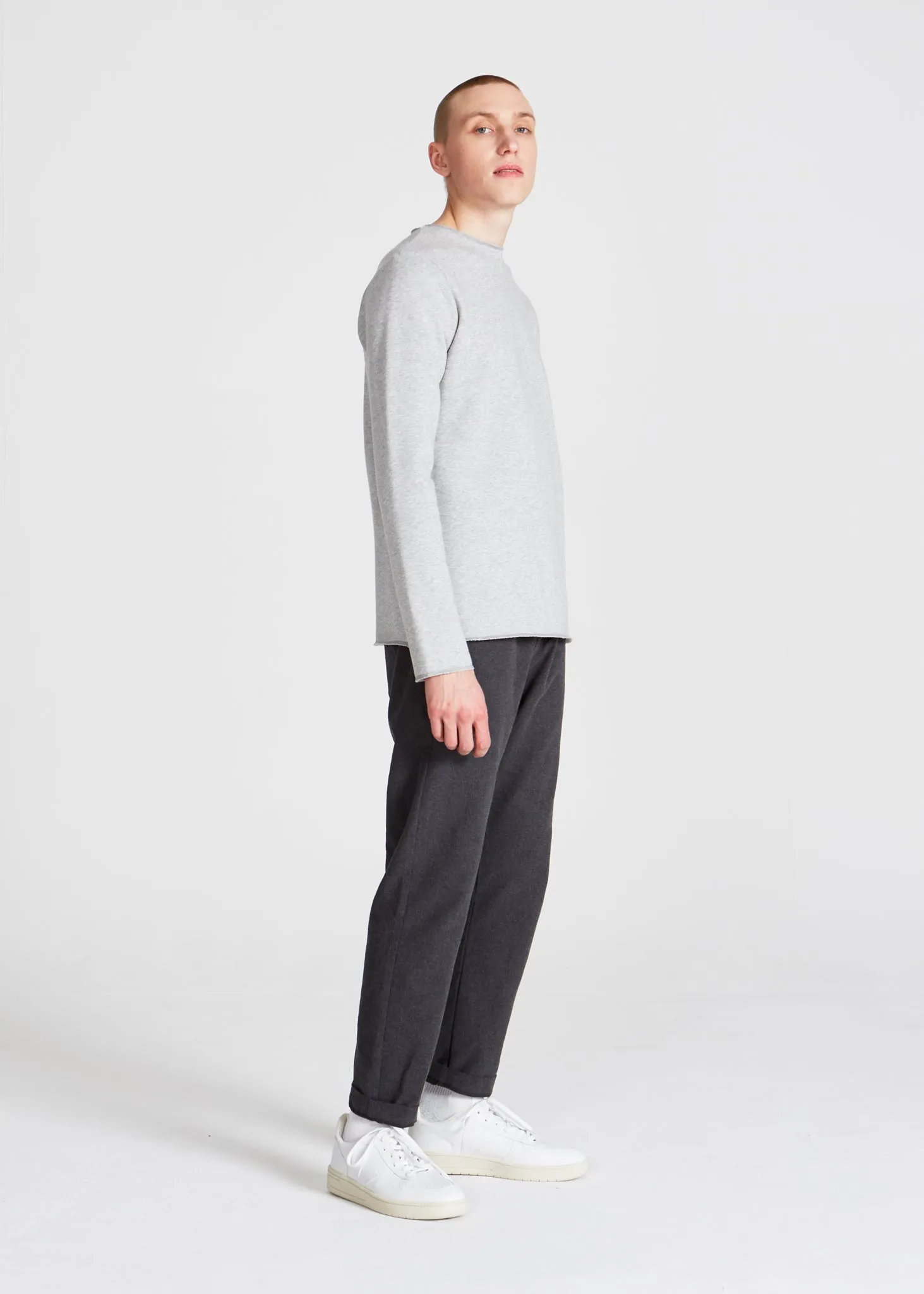 Sweatshirt MANU organic cotton - Mercury Grey Givn Berlin