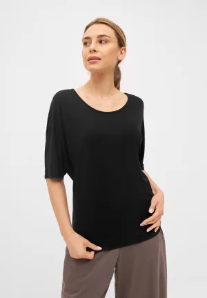 T-shirt ALICE in TENCEL™ Lyocell - Black (Tencel) Givn Berlin