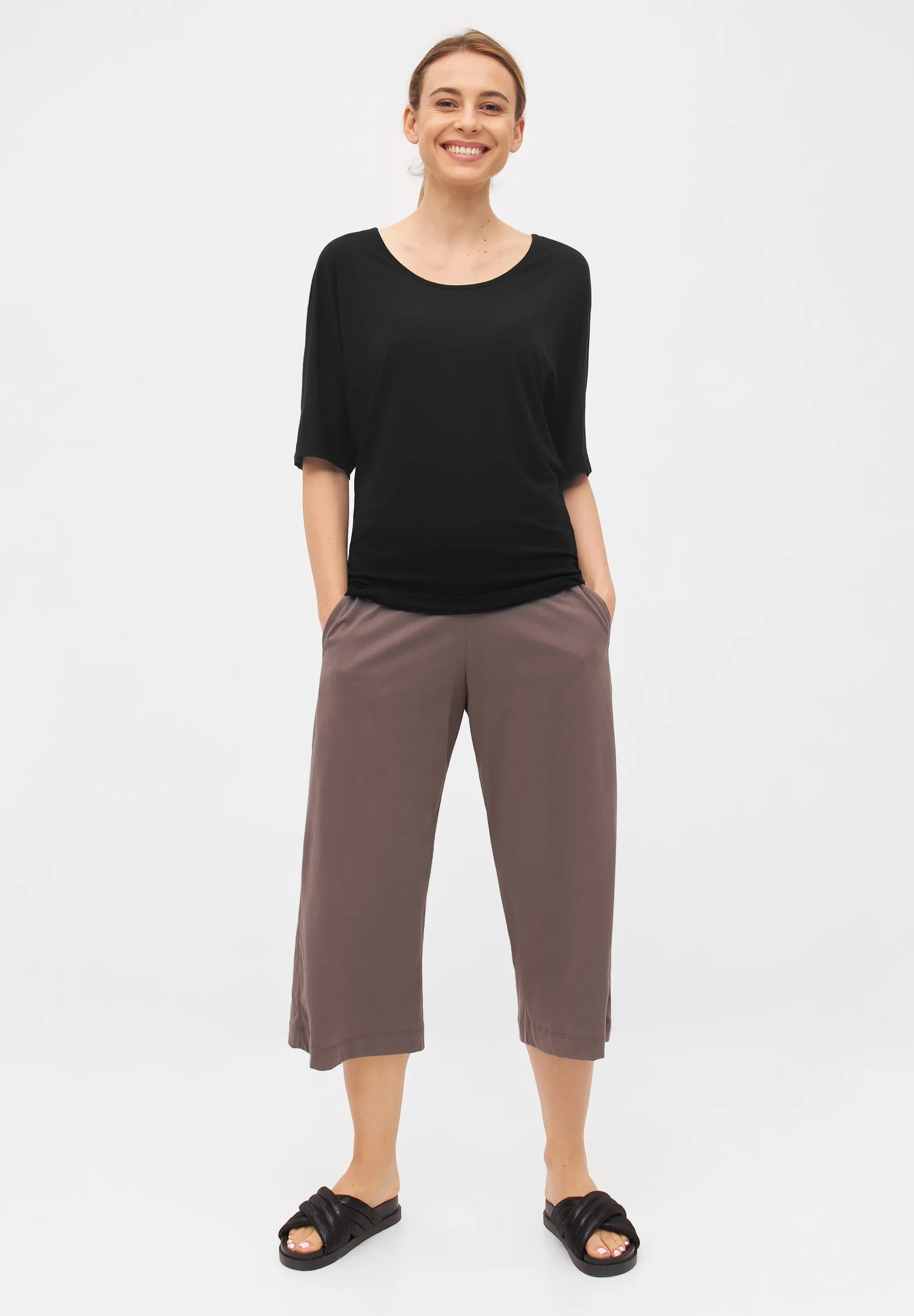 T-shirt ALICE in TENCEL™ Lyocell - Black (Tencel) Givn Berlin