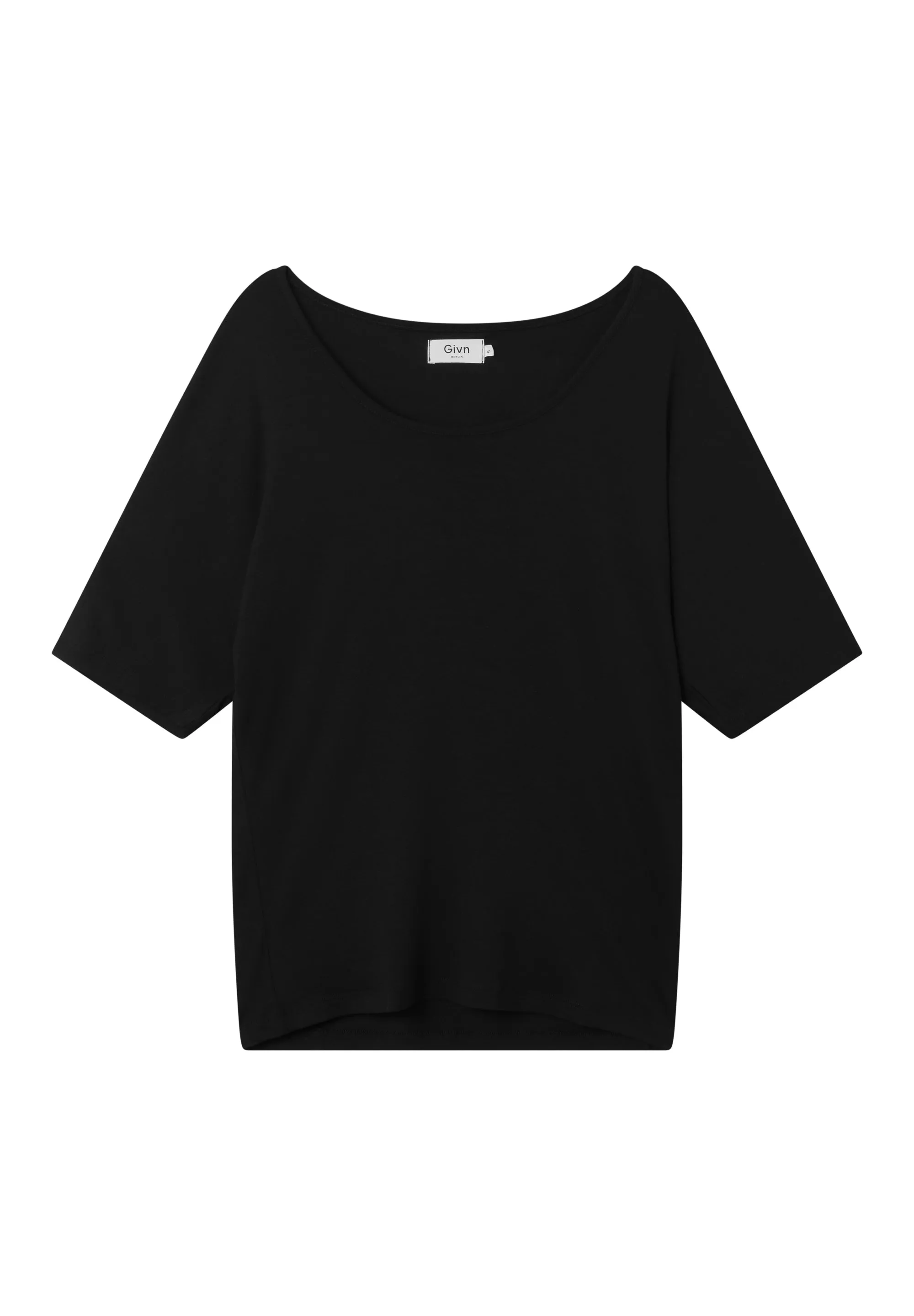 T-shirt ALICE in TENCEL™ Lyocell - Black (Tencel) Givn Berlin