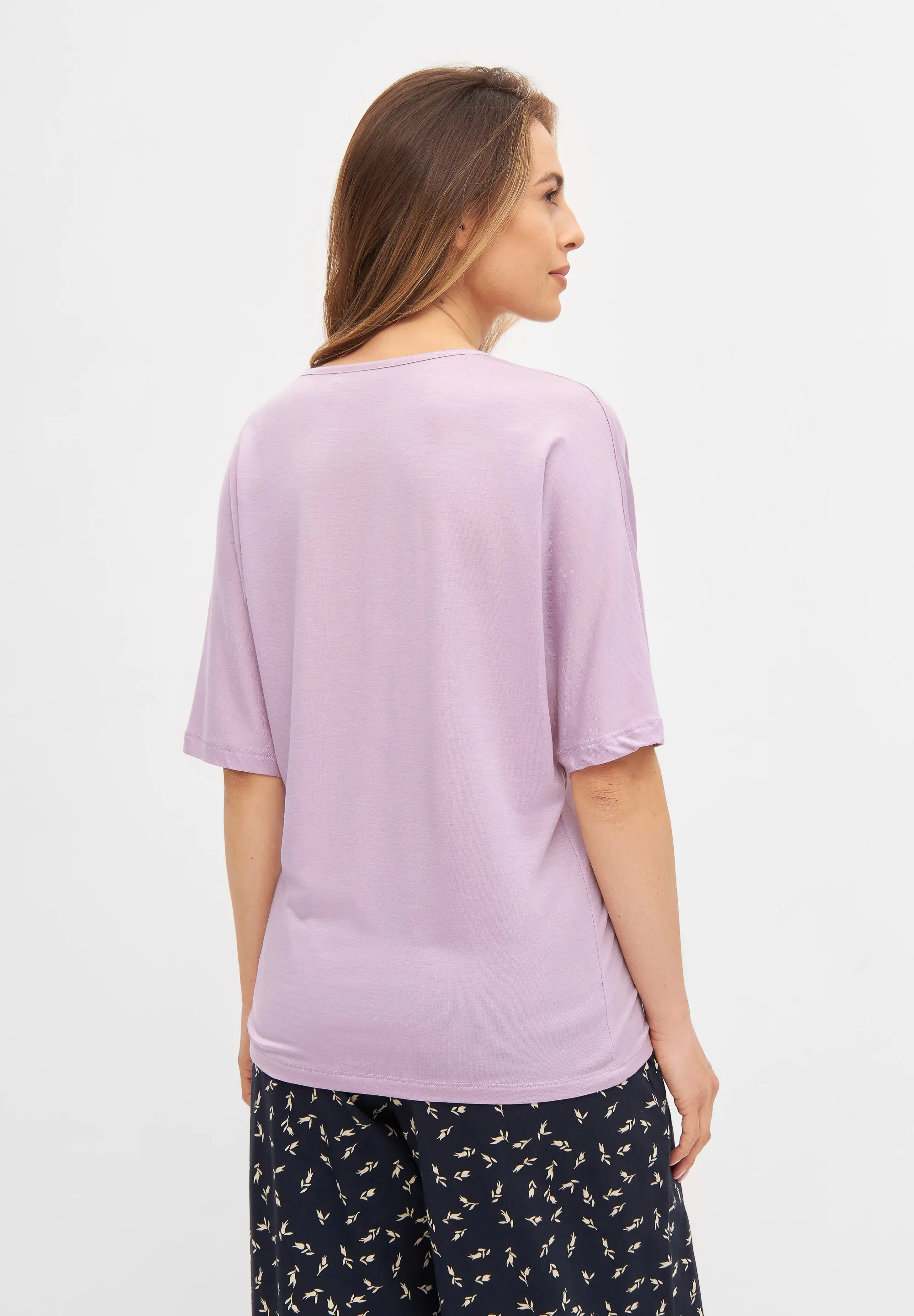 T-shirt ALICE in TENCEL™ Lyocell - Misty Lavender (Tencel) Givn Berlin