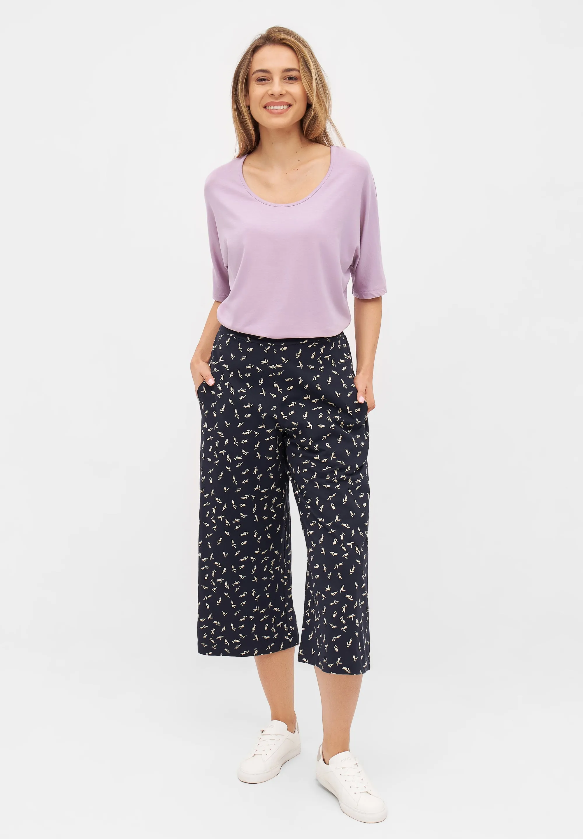 T-shirt ALICE in TENCEL™ Lyocell - Misty Lavender (Tencel) Givn Berlin