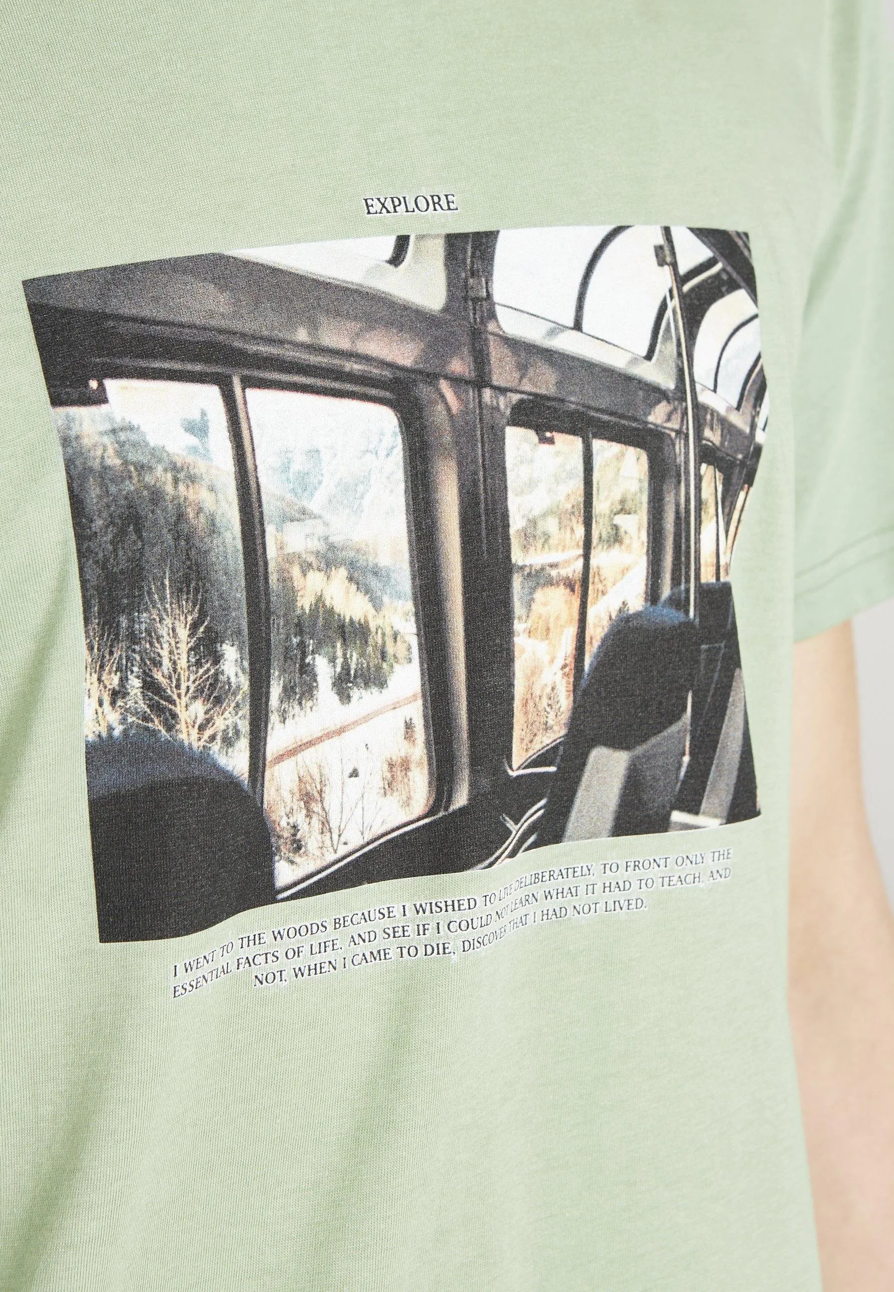 T-shirt COLBY (Explore) organic cotton - Apple Green Givn Berlin