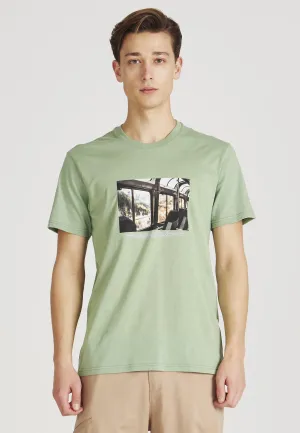 T-shirt COLBY (Explore) organic cotton - Apple Green Givn Berlin
