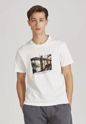 T-shirt COLBY (Explore) organic cotton - White Givn Berlin