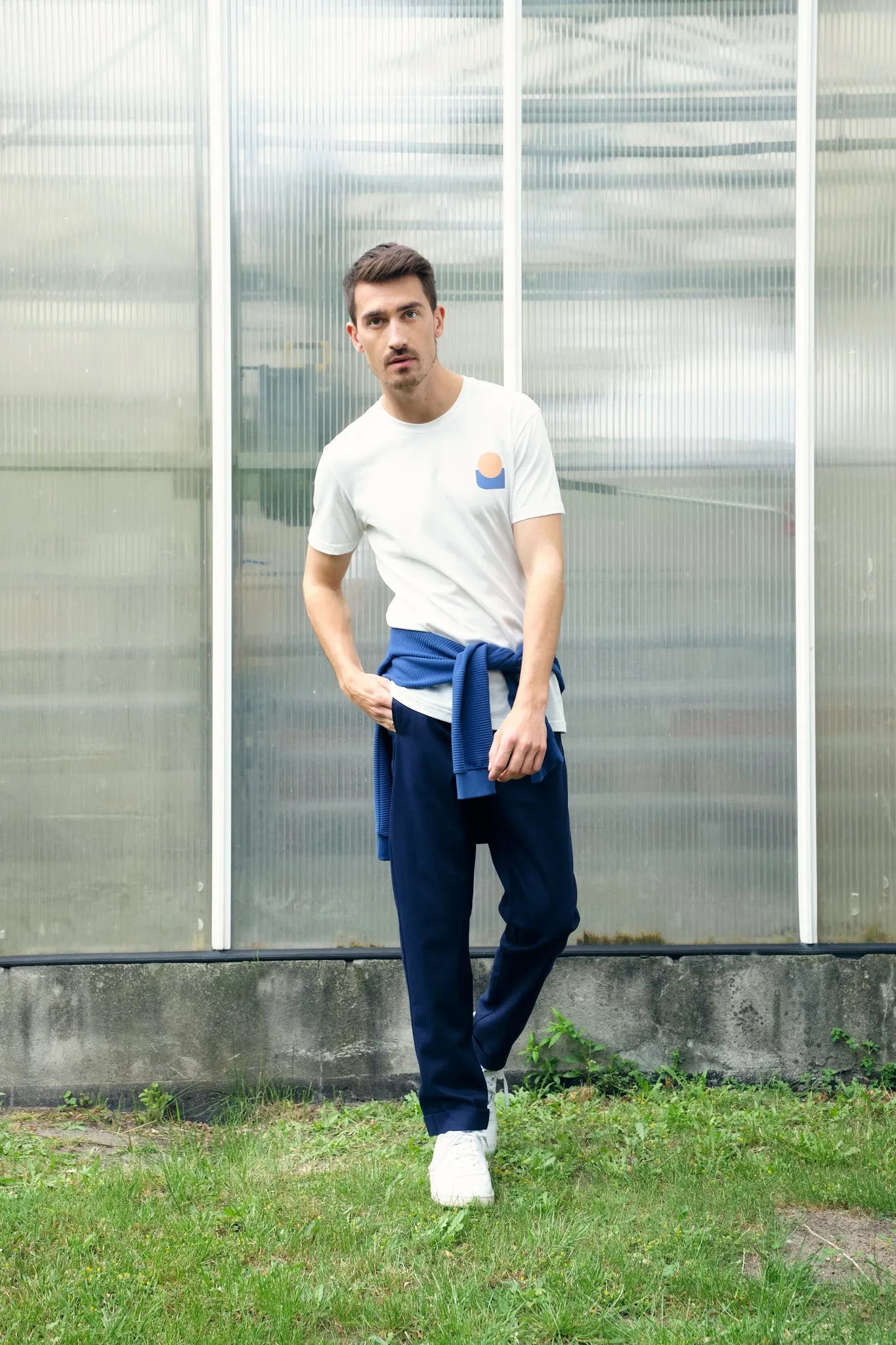 T-shirt COLBY (Forms) organic cotton - White Givn Berlin