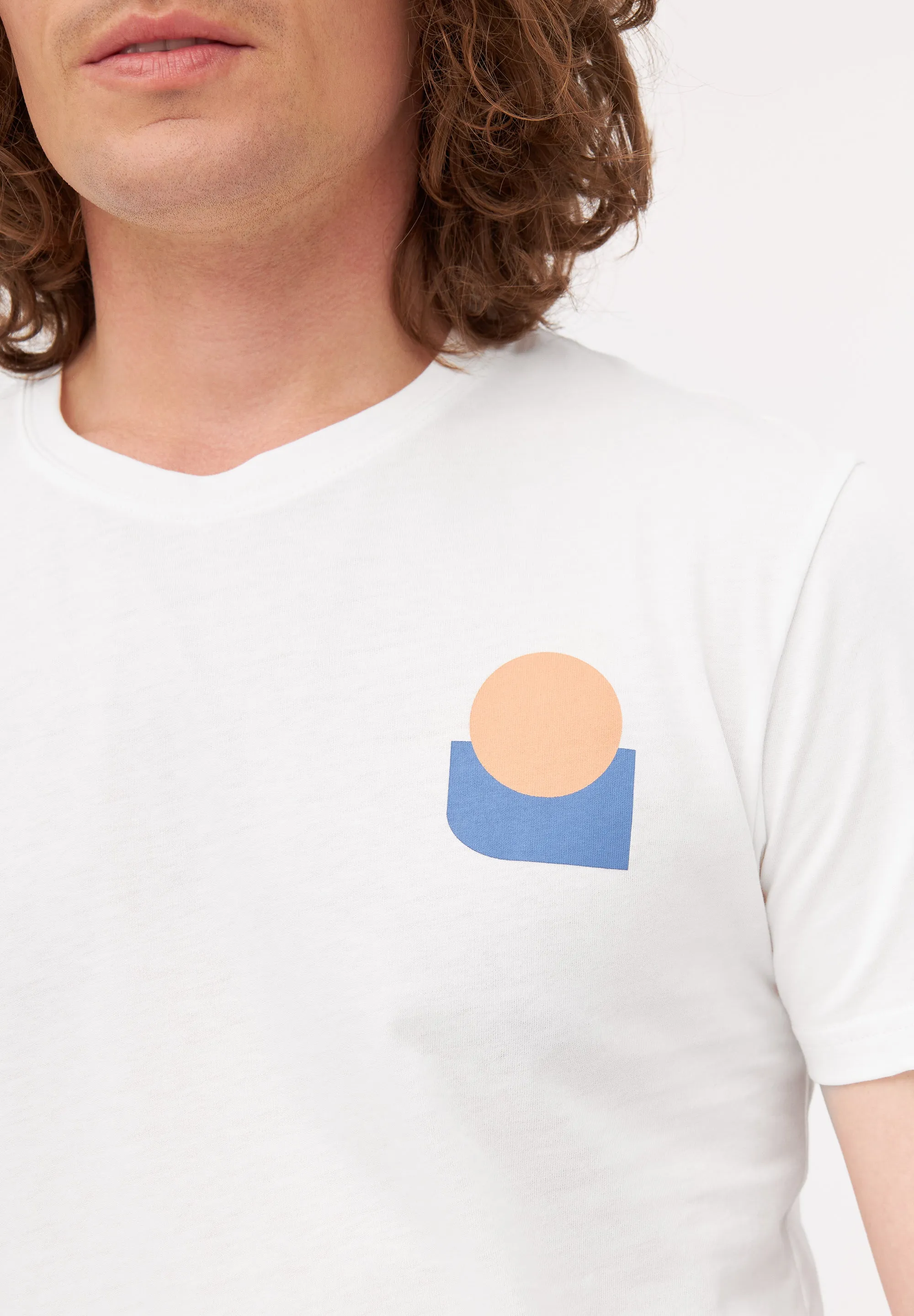 T-shirt COLBY (Forms) organic cotton - White Givn Berlin