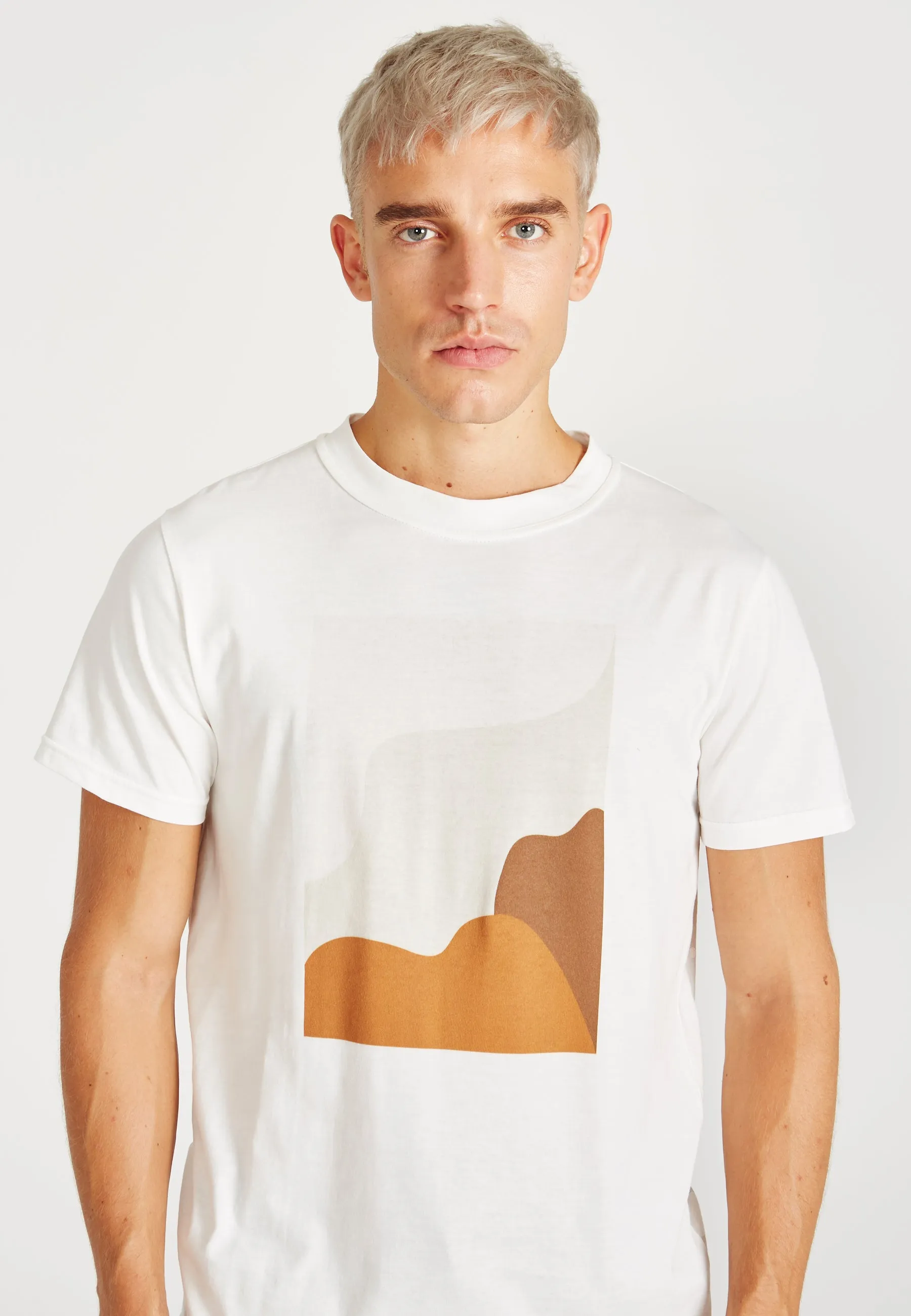 T-shirt COLBY (Graphic) organic cotton - White Givn Berlin