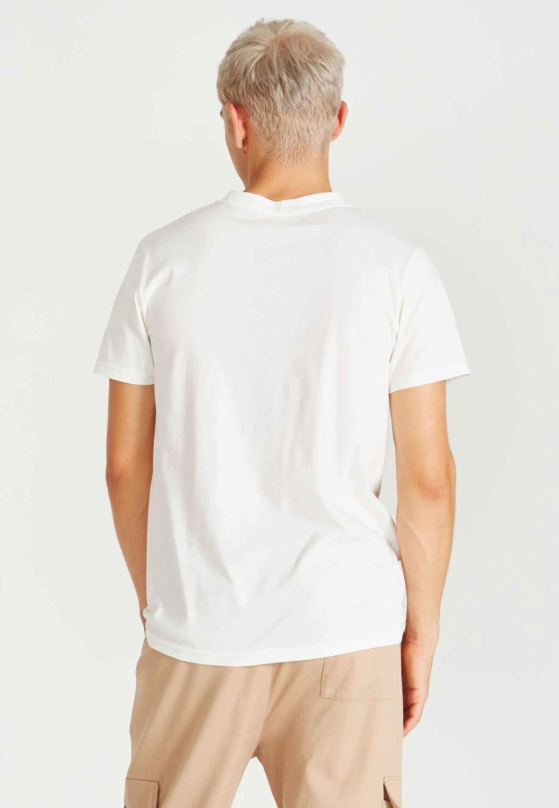 T-shirt COLBY (Graphic) organic cotton - White Givn Berlin