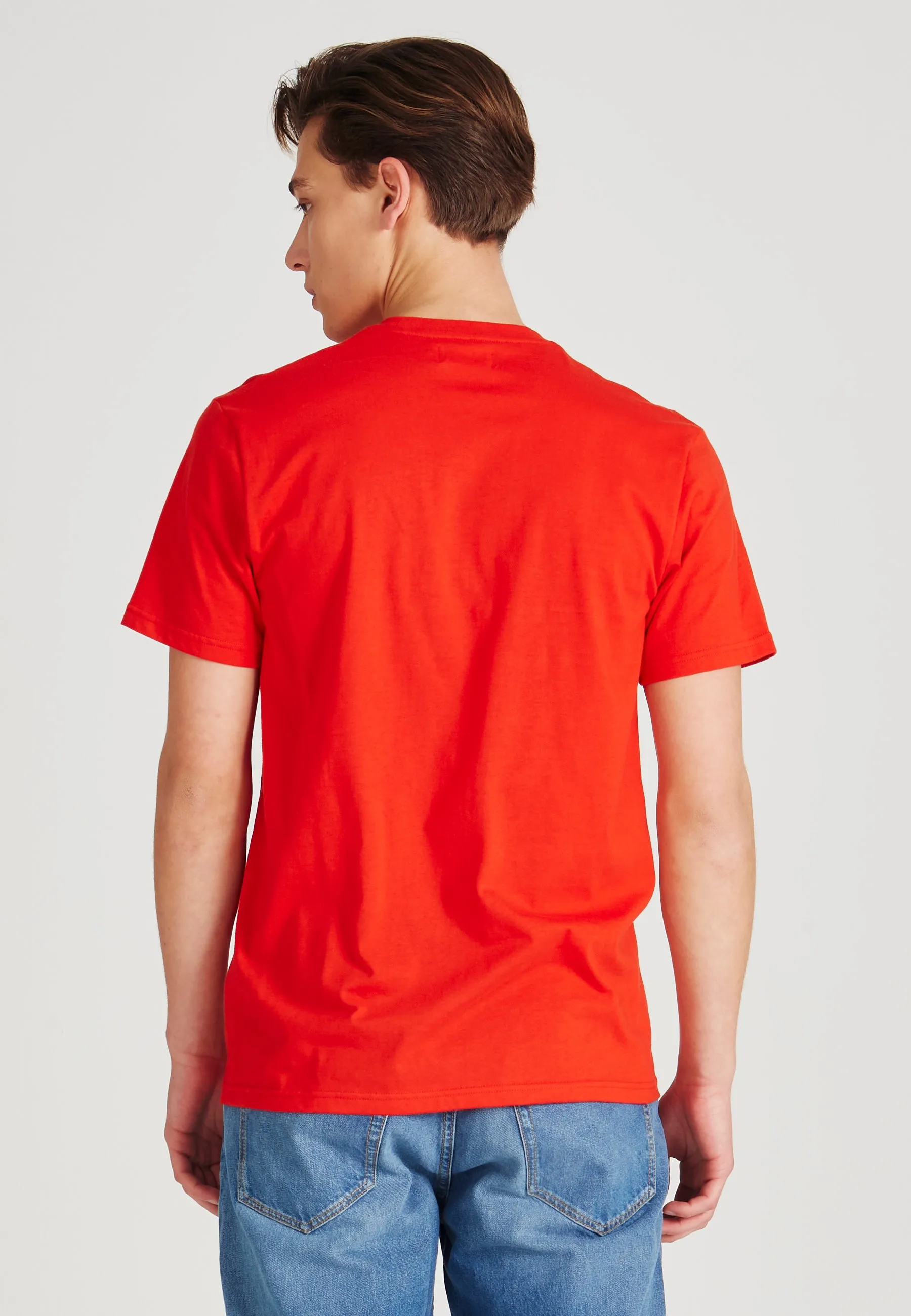 T-shirt COLBY (iv) organic cotton - Lava Red Givn Berlin
