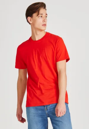 T-shirt COLBY (iv) organic cotton - Lava Red Givn Berlin
