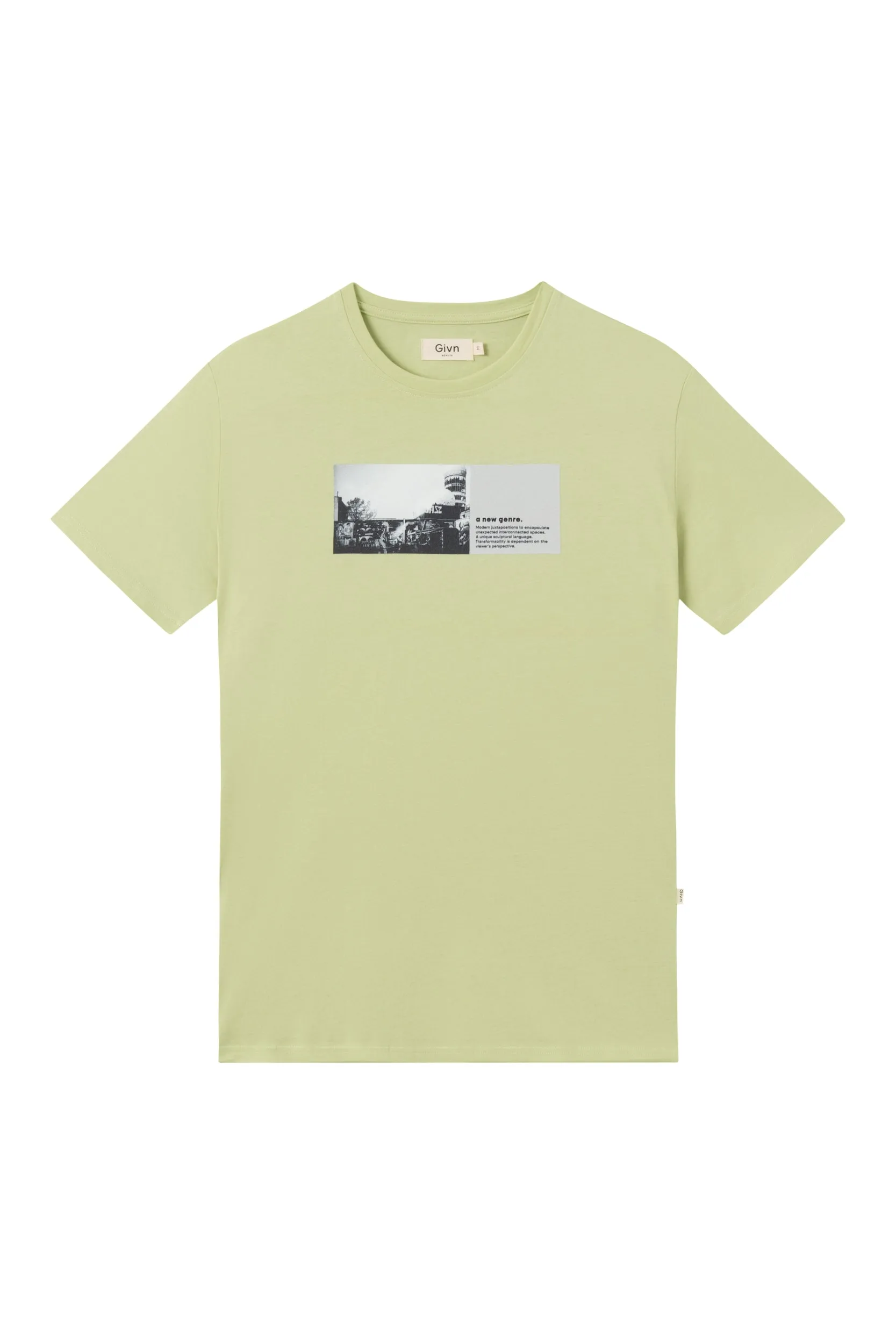 T-shirt COLBY (New Genre) organic cotton - Matcha Green Givn Berlin