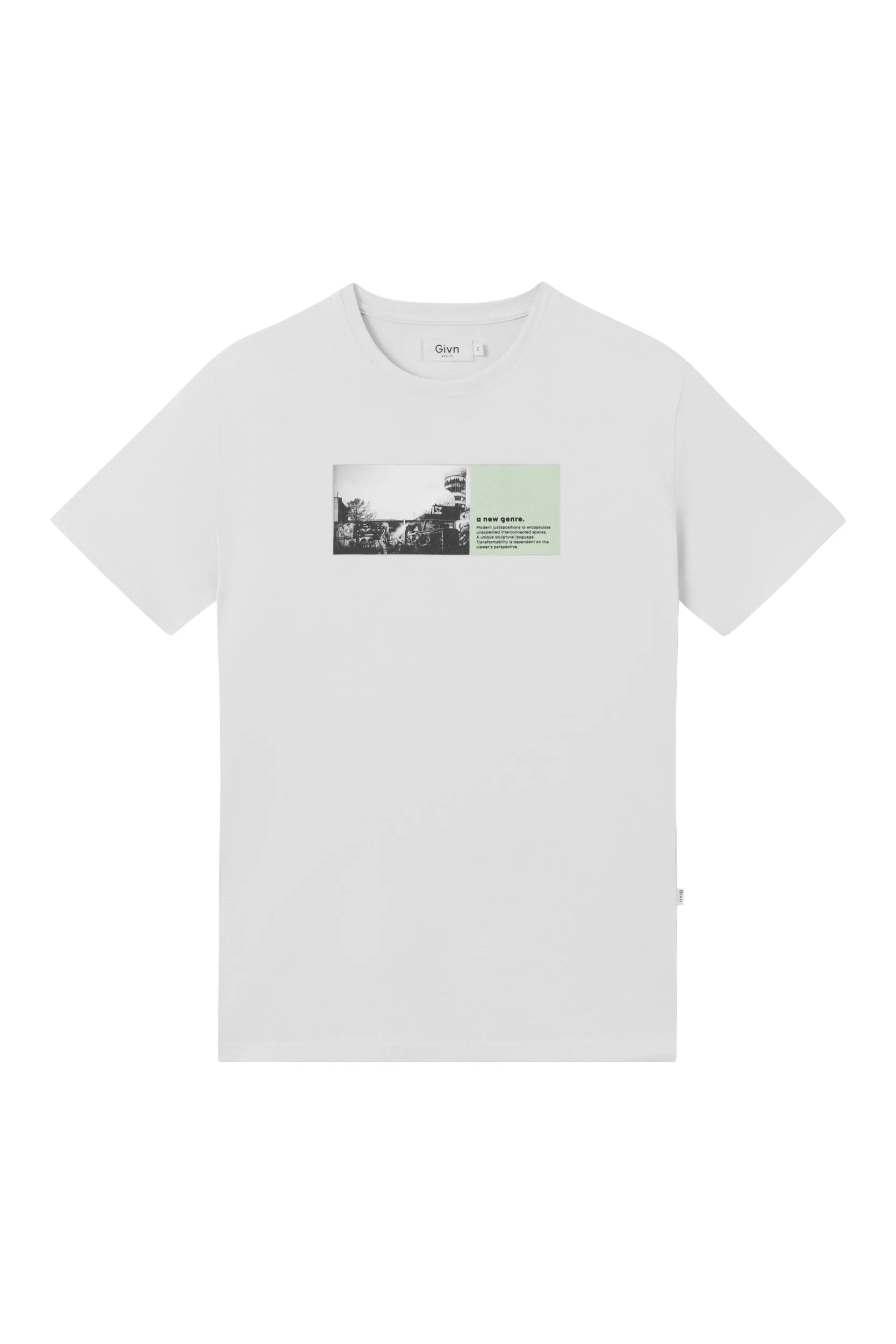 T-shirt COLBY (New Genre) organic cotton - White Givn Berlin
