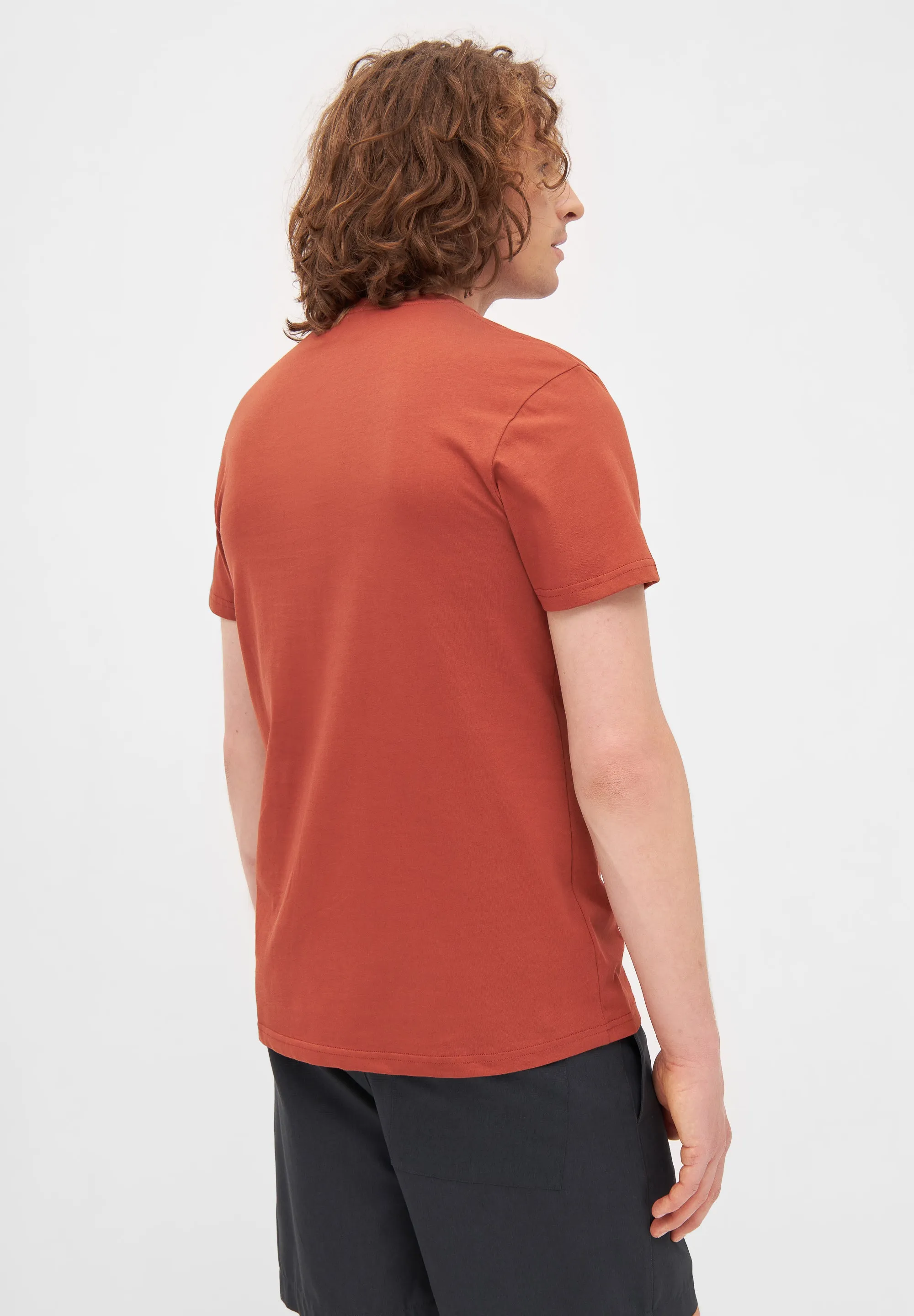 T-shirt COLBY organic cotton - Terracotta Givn Berlin