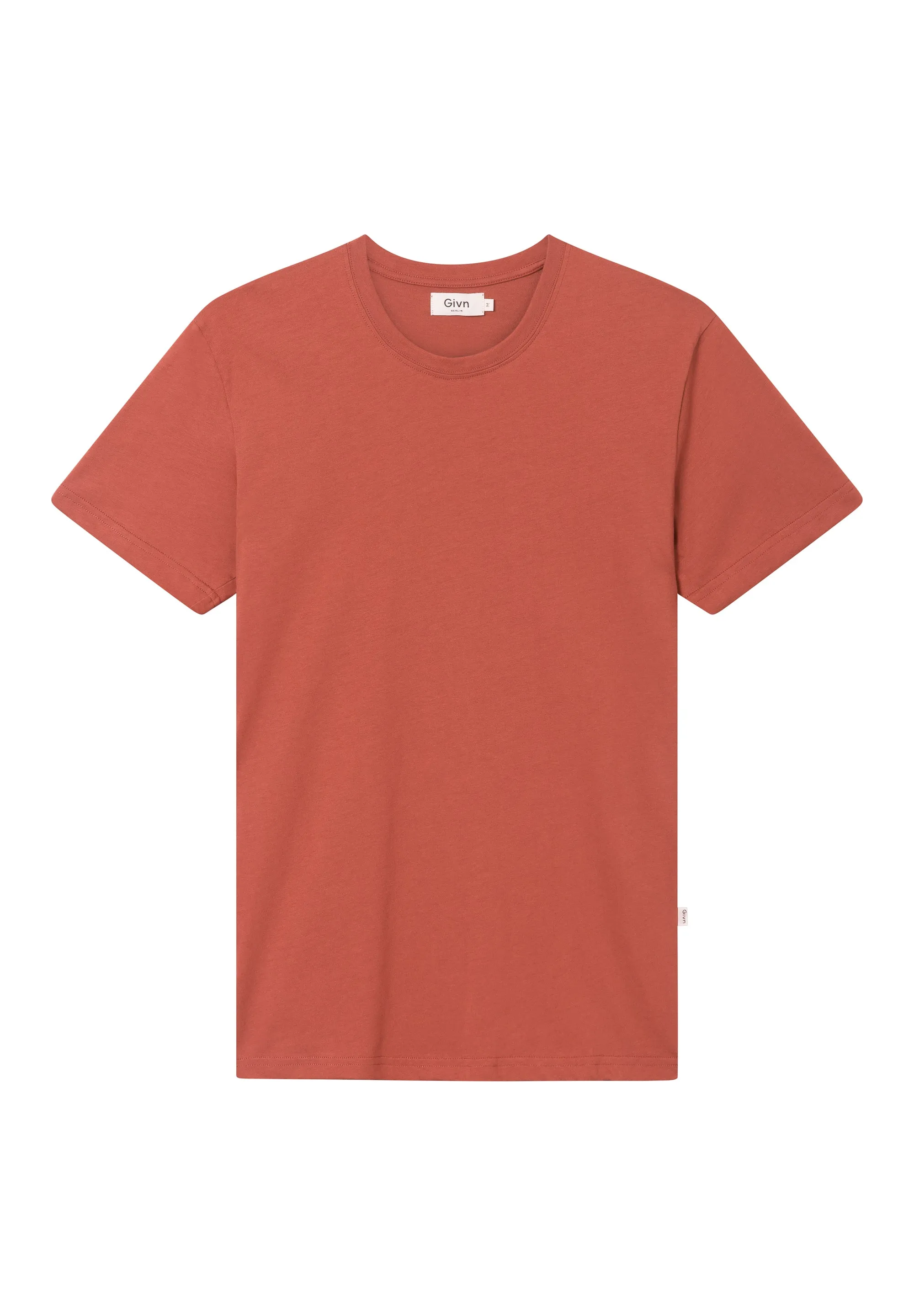 T-shirt COLBY organic cotton - Terracotta Givn Berlin