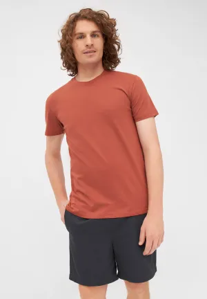 T-shirt COLBY organic cotton - Terracotta Givn Berlin
