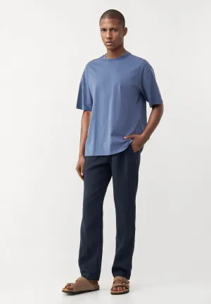 T-shirt GBCLIFF Relaxed Fit Made From Organic Cotton - Steel Blue Givn Berlin