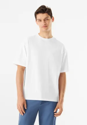 T-shirt GBCLIFF Relaxed Fit Made From Organic Cotton - White Givn Berlin