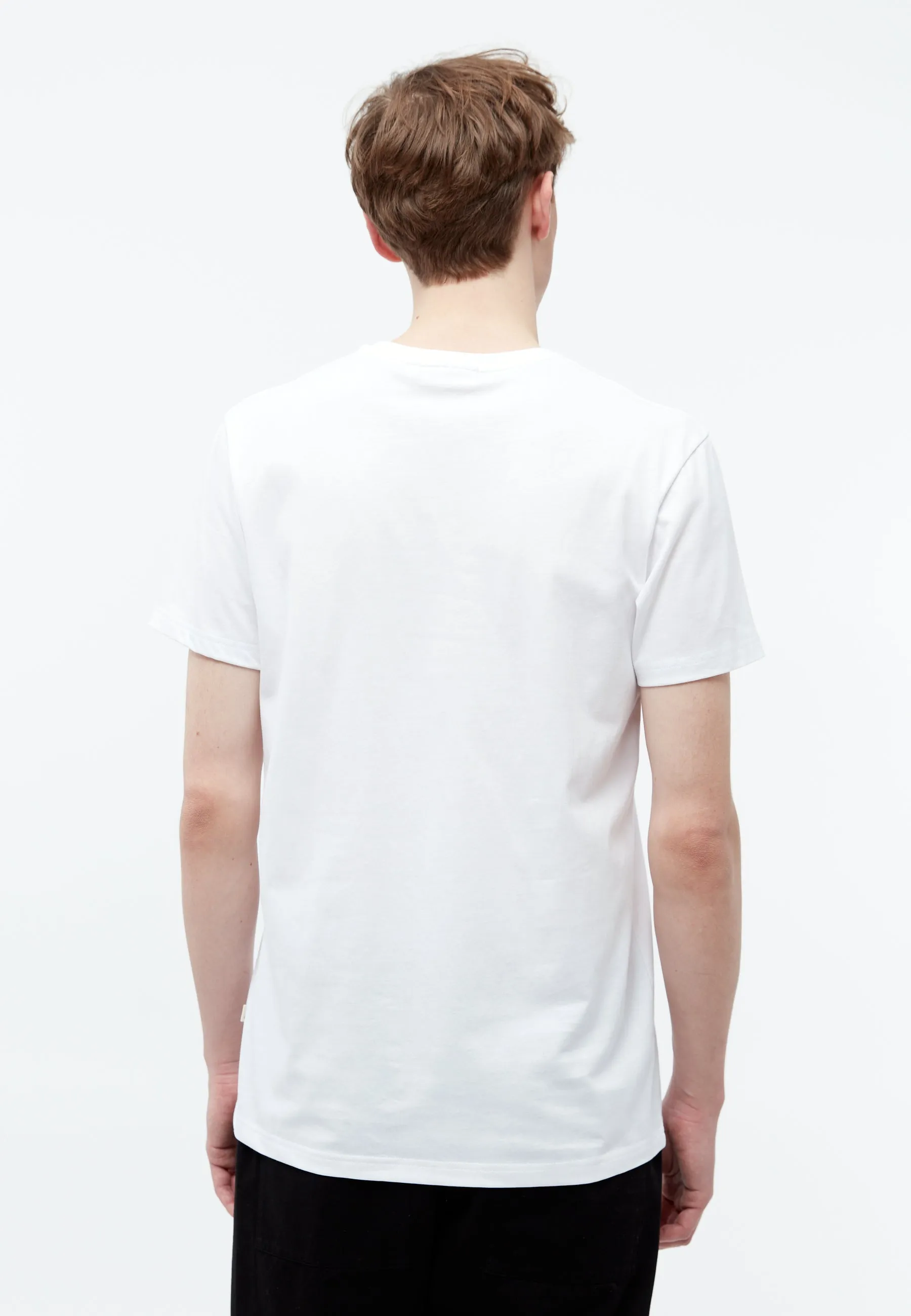 T-shirt GBCOLBY (CAMERA) made of organic cotton with embroidery - White Givn Berlin