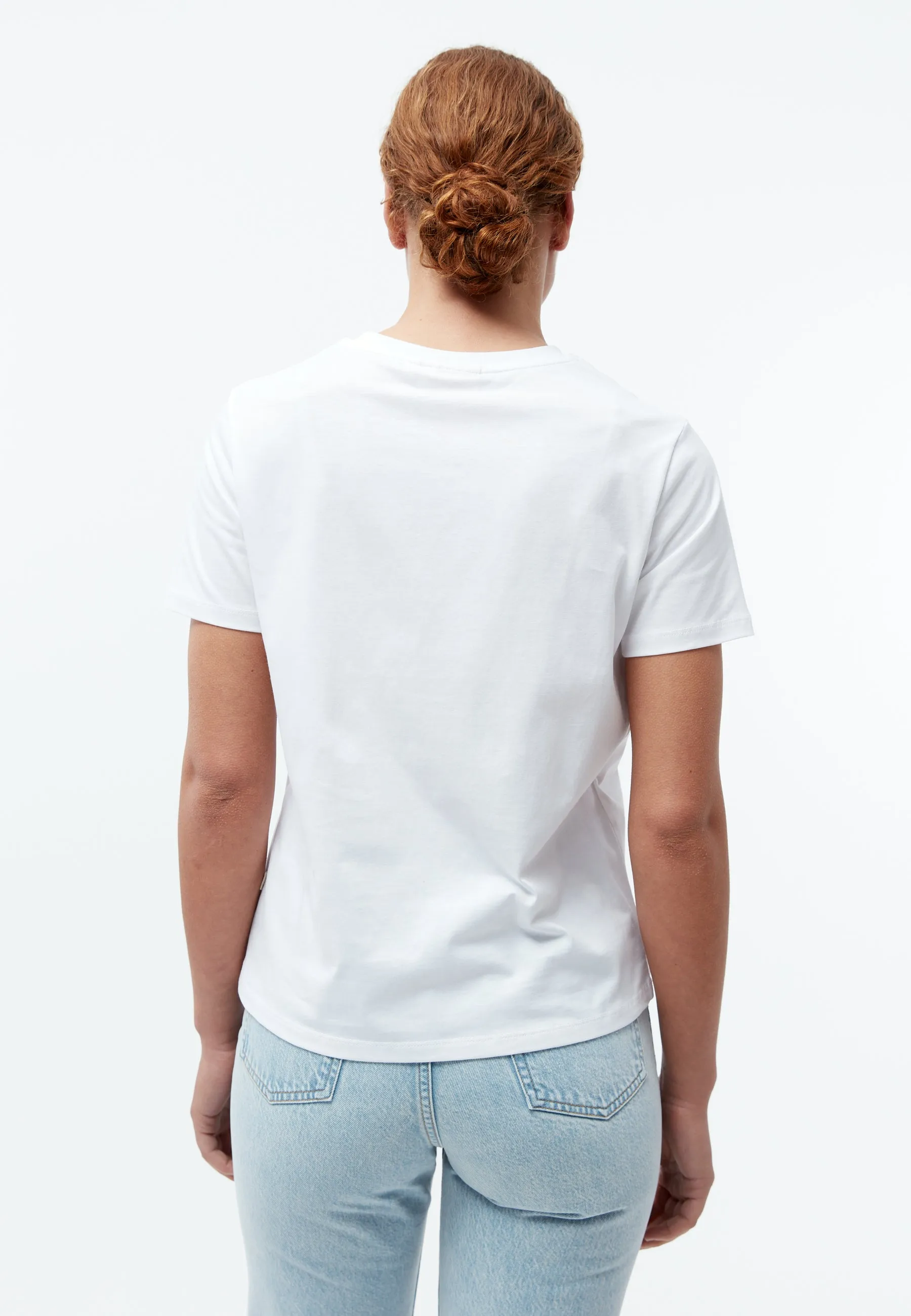 T-shirt GBFINE (LOVE) made of organic cotton with print - White Givn Berlin