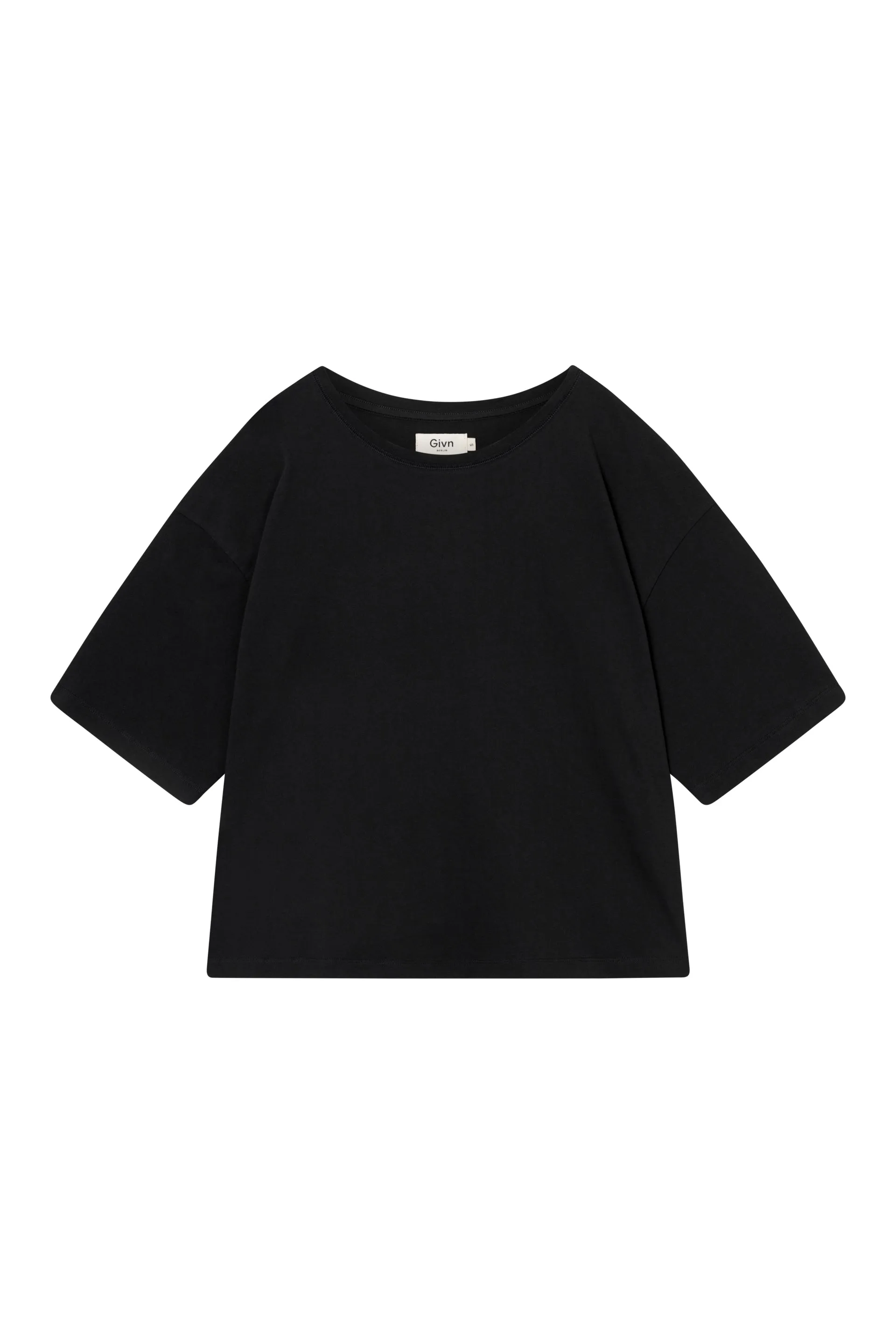 T-shirt GBJOLINA Loose Fit Made From Organic Cotton - Black Givn Berlin