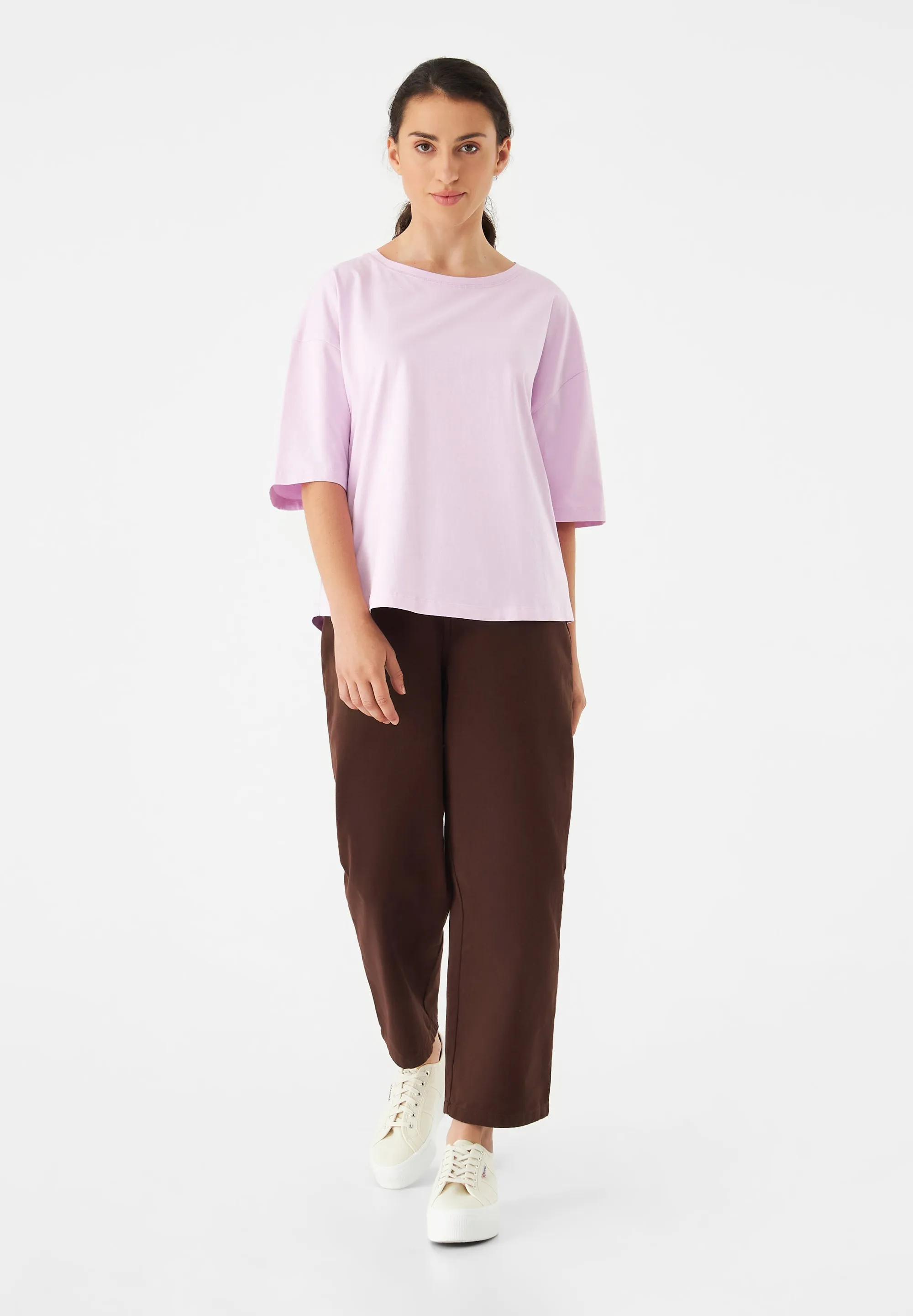 T-shirt GBJOLINA Loose Fit Made From Organic Cotton - Light Pink Givn Berlin