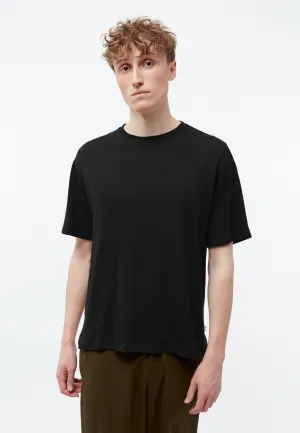 T-shirt GBLASSE in cotton-linen MIx - Black (Linen) Givn Berlin