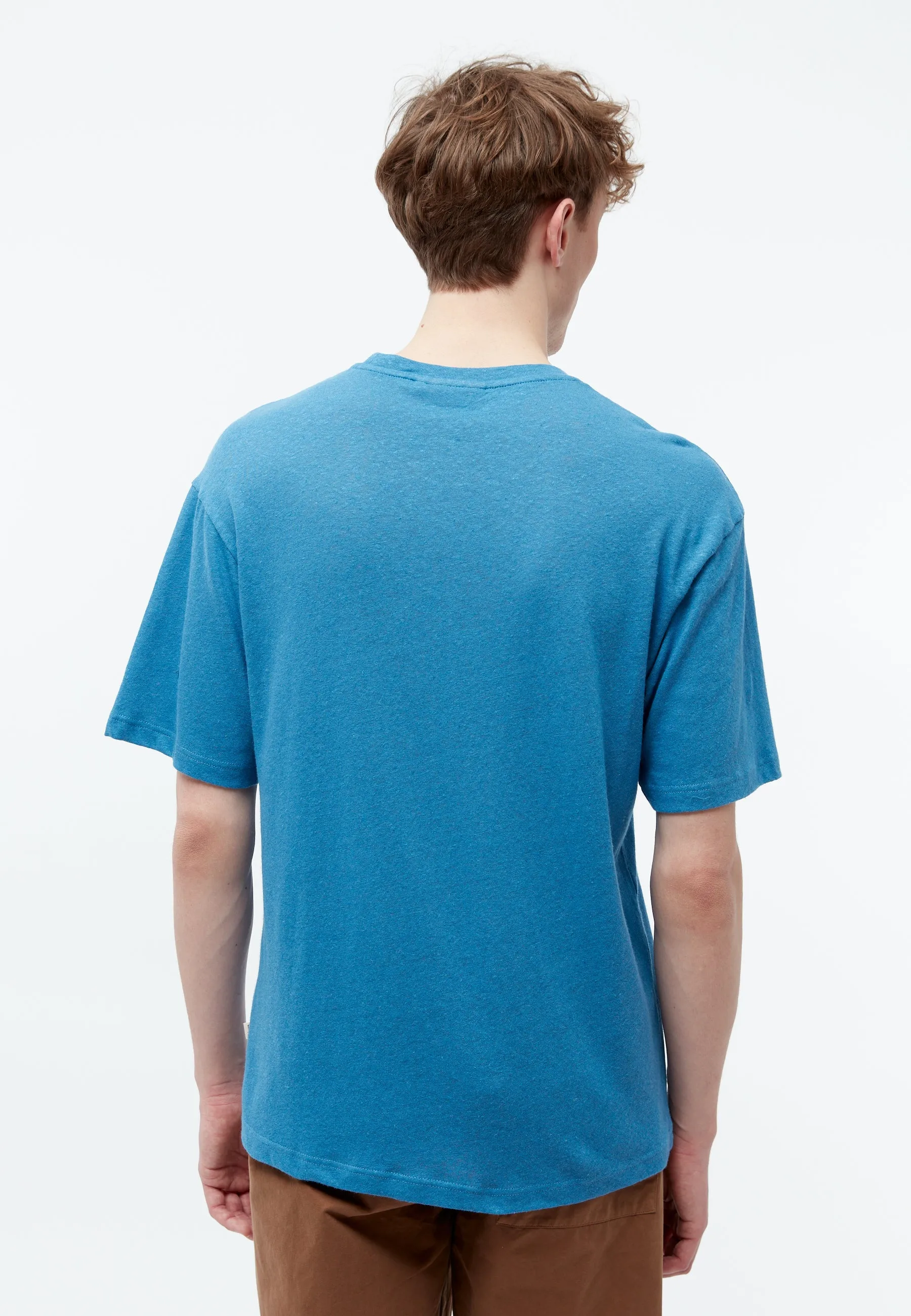 T-shirt GBLASSE made of cotton-linen MIx - Gentle Blue (Linen) Givn Berlin