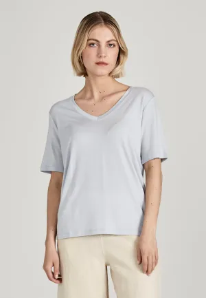 T-shirt JANE in TENCEL™ Lyocell - Misty Blue (Tencel) Givn Berlin