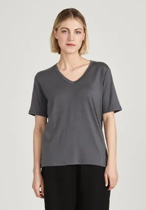 T-shirt JANE in TENCEL™ Lyocell - Shadow Grey (Tencel) Givn Berlin