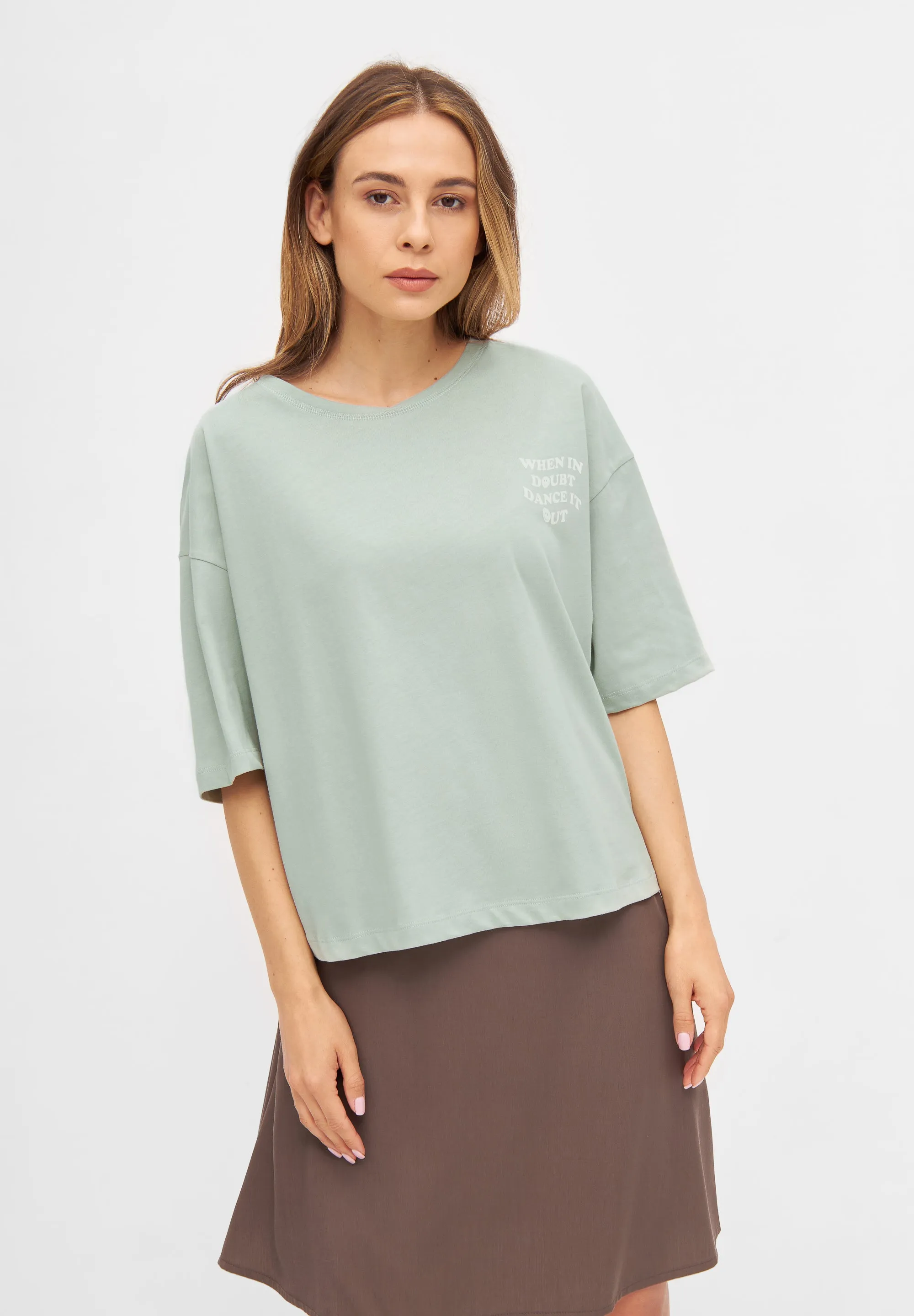 T-shirt JOLINA (Dance) organic cotton - Sage Givn Berlin