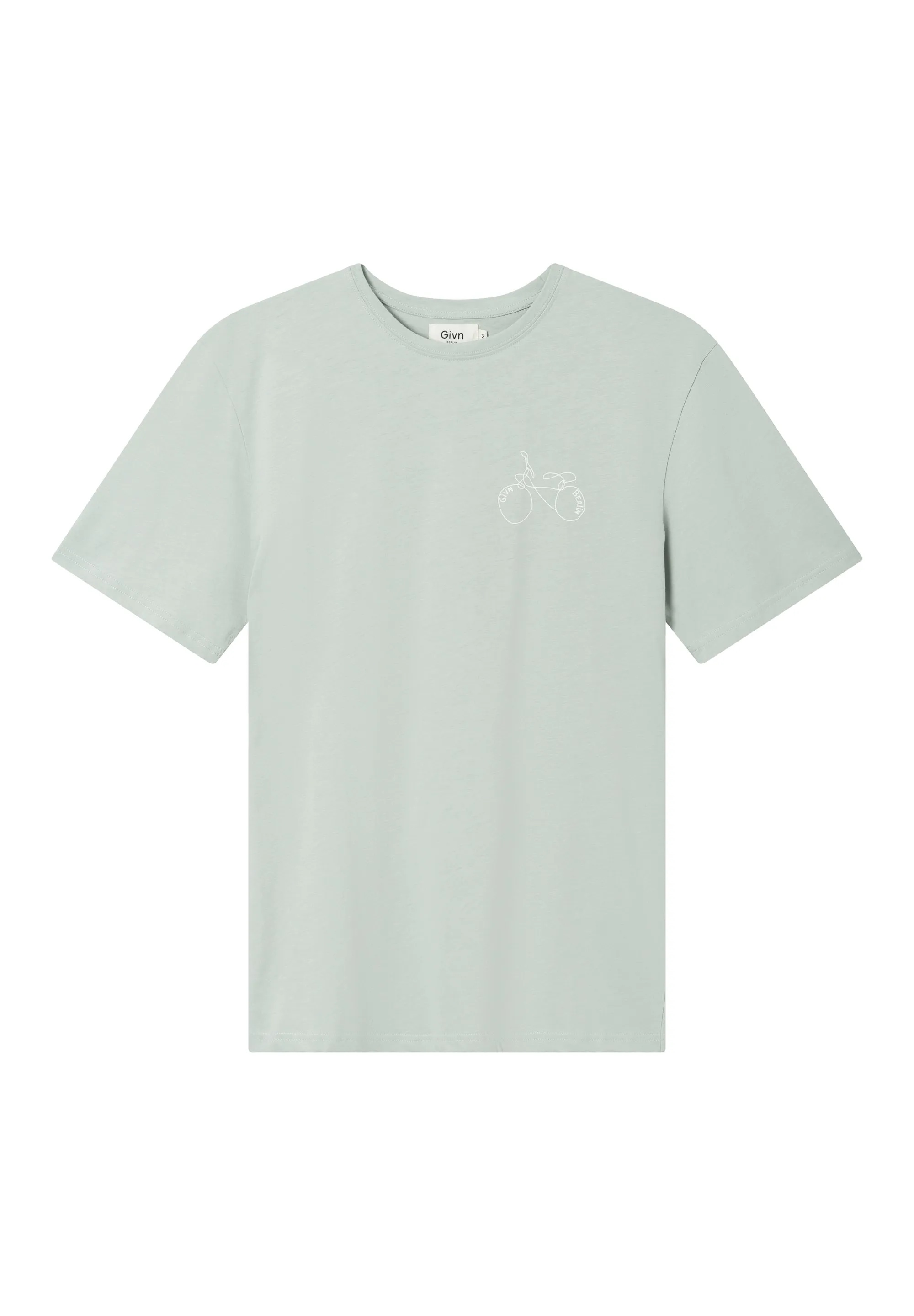 T-shirt LASSE (Bicycle) organic cotton - Sage Givn Berlin