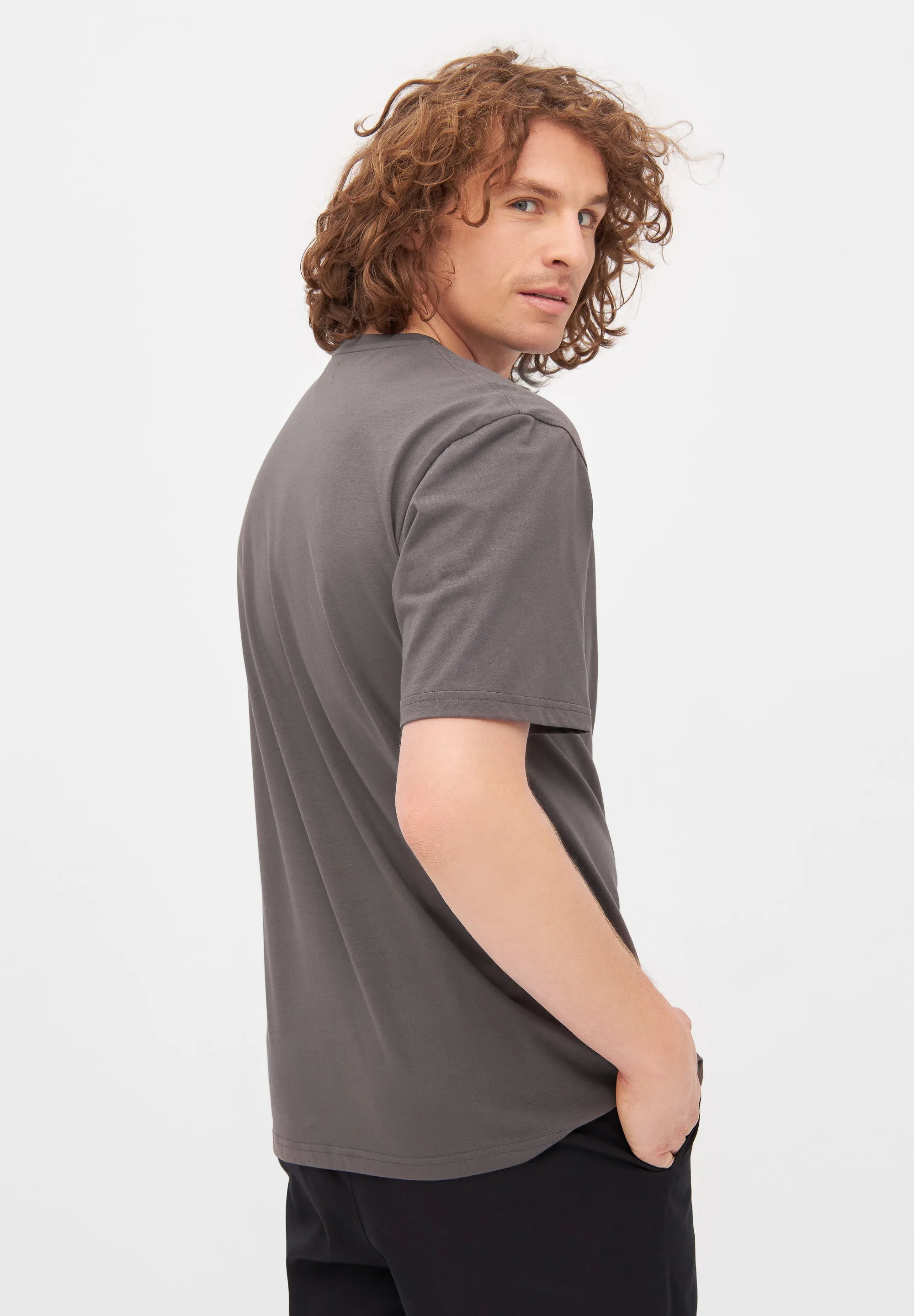 T-shirt LASSE organic cotton - Taupe Givn Berlin