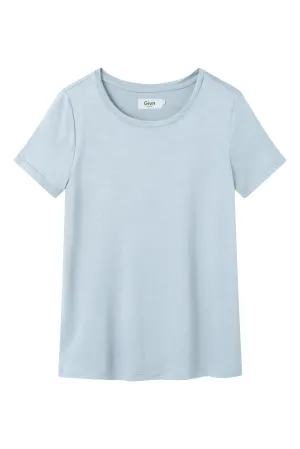 T-shirt LENA in TENCEL™ Lyocell - Misty Blue (Tencel) Givn Berlin