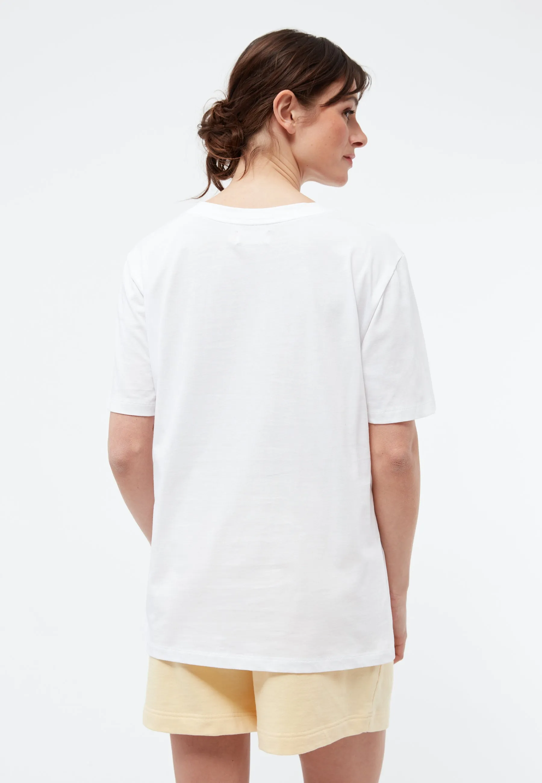 T-shirt MASHA (Rose) organic cotton - White Givn Berlin