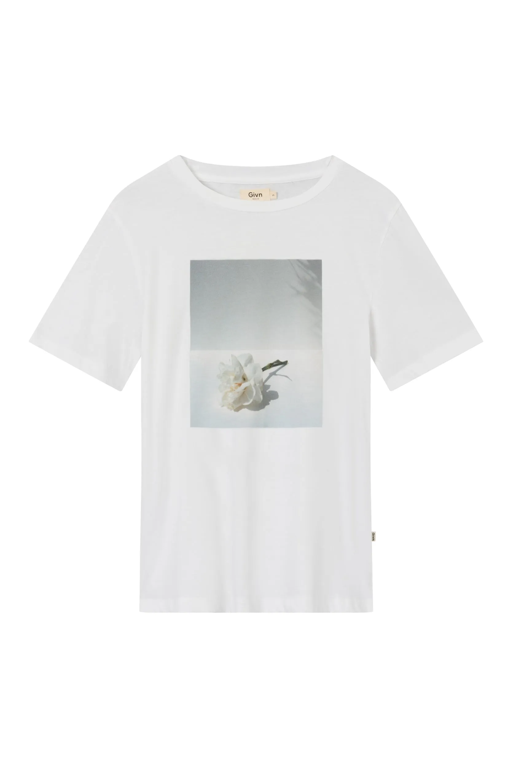 T-shirt MASHA (Rose) organic cotton - White Givn Berlin