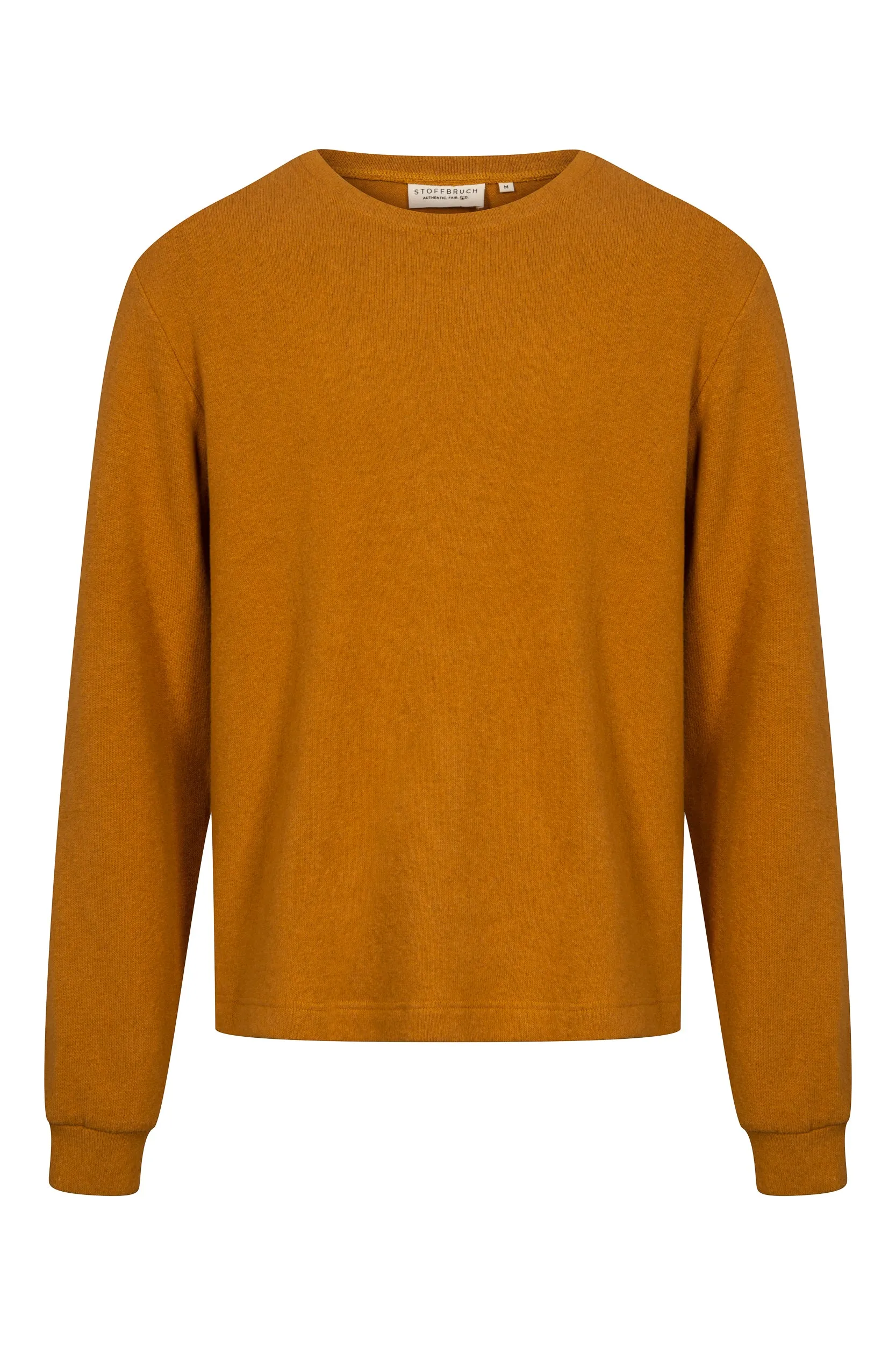 TABOR recycled cotton sweater - Mustard Givn Berlin