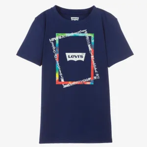 Teen Boys Gra Short Sleeve Tee Shirts Estate Blue | Levi's
