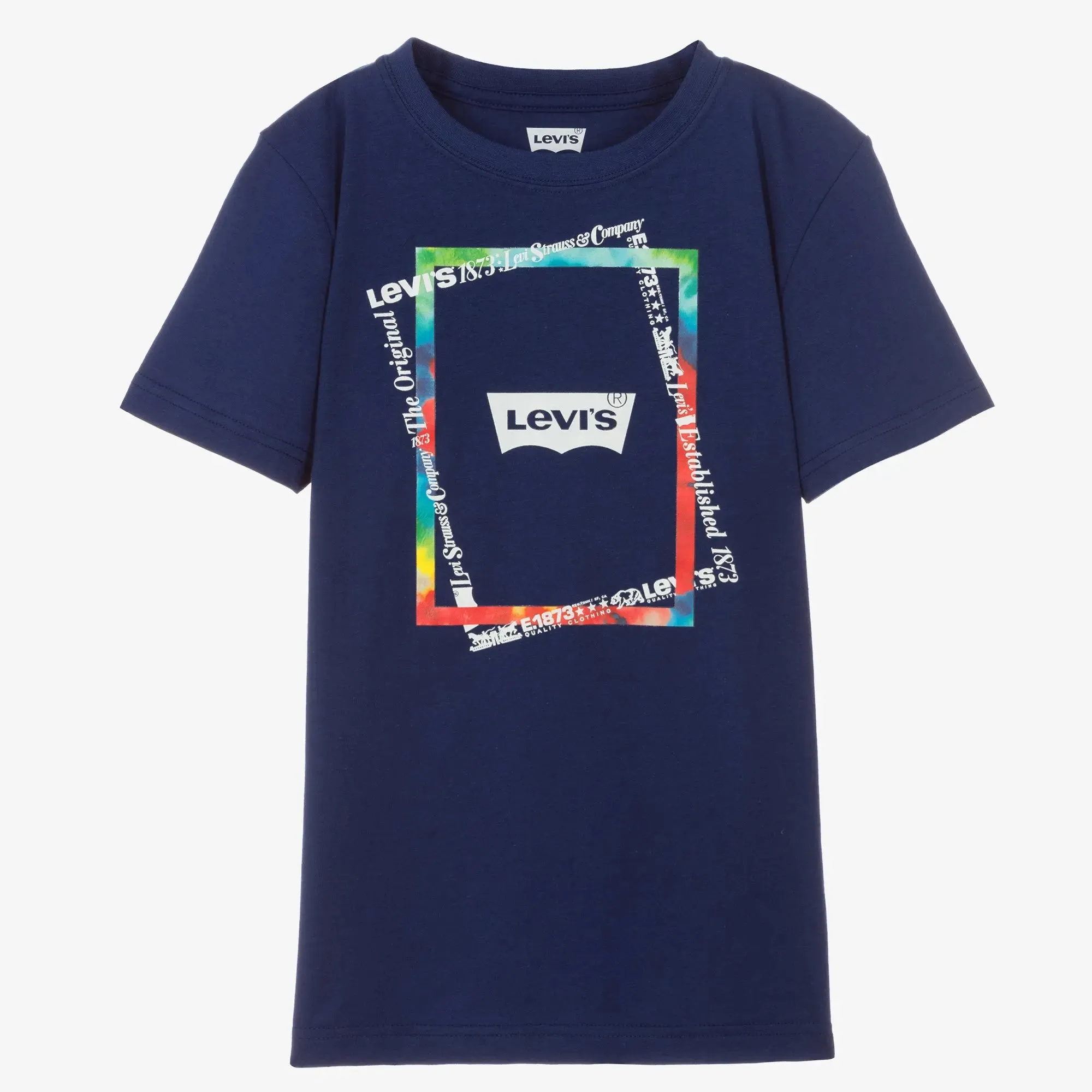 Teen Boys Gra Short Sleeve Tee Shirts Estate Blue | Levi's