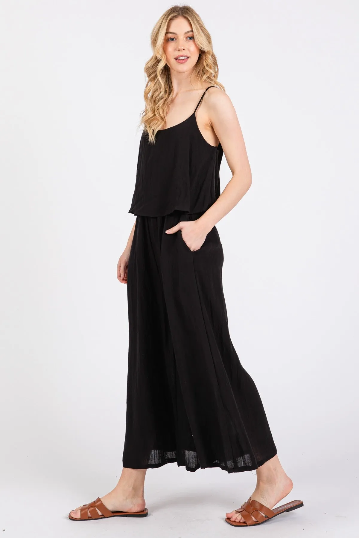 TIERED TOP JUMPSUIT