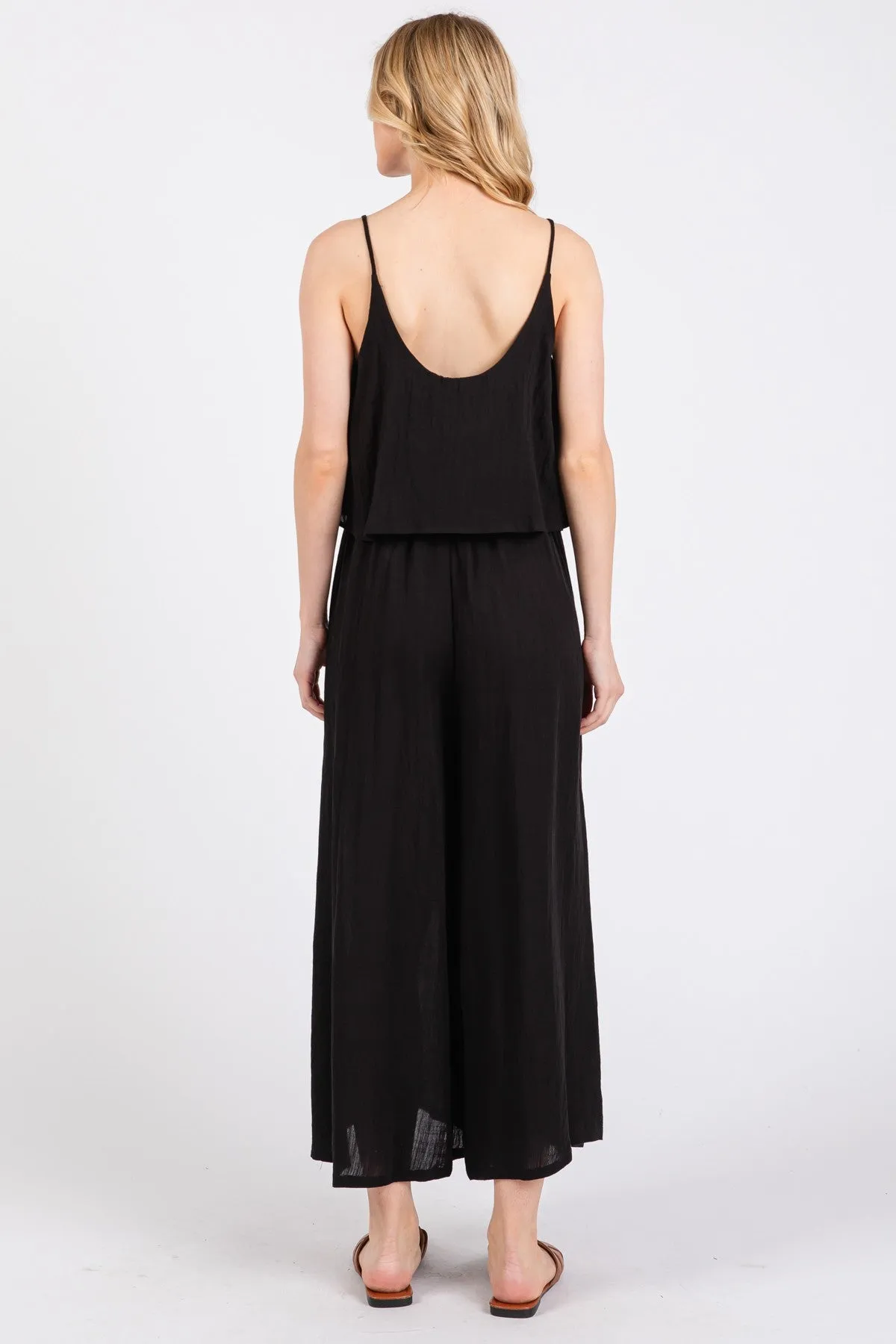 TIERED TOP JUMPSUIT