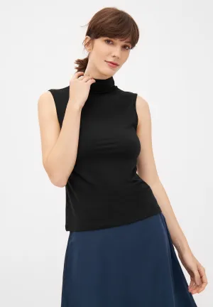 Top JANET in TENCEL™ Lyocell - Black (Tencel) Givn Berlin