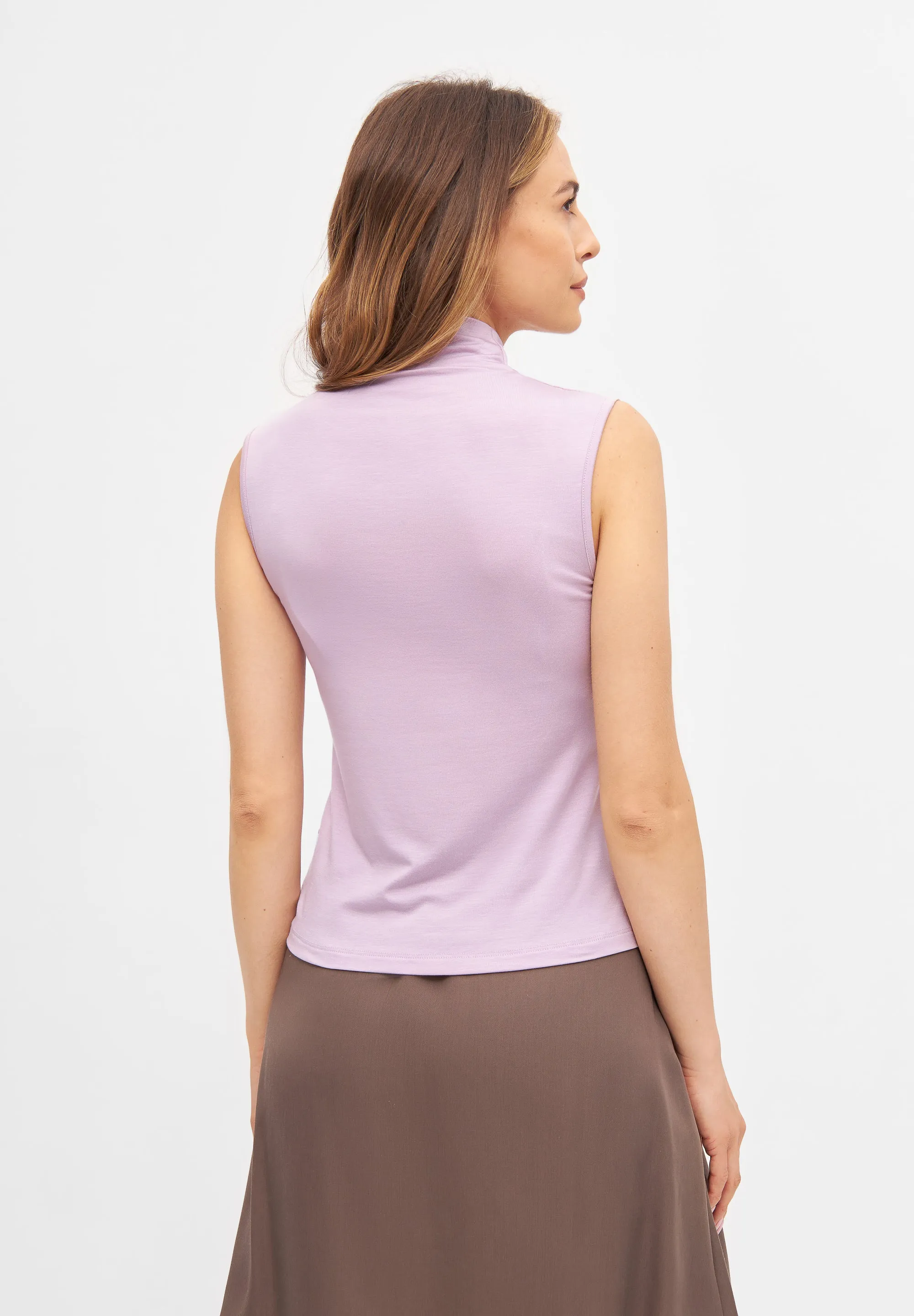 Top JANET in TENCEL™ Lyocell - Misty Lavender (Tencel) Givn Berlin