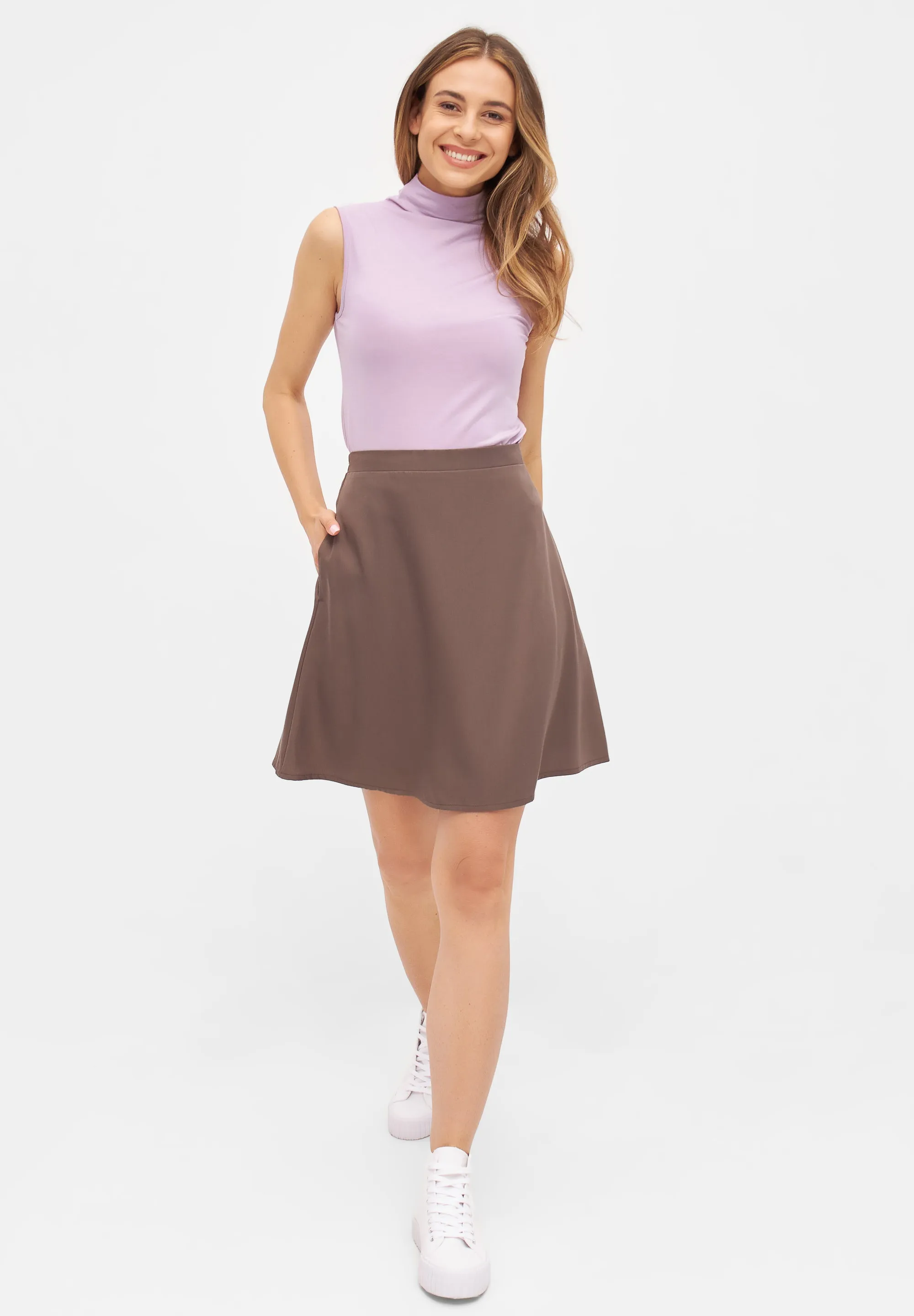 Top JANET in TENCEL™ Lyocell - Misty Lavender (Tencel) Givn Berlin