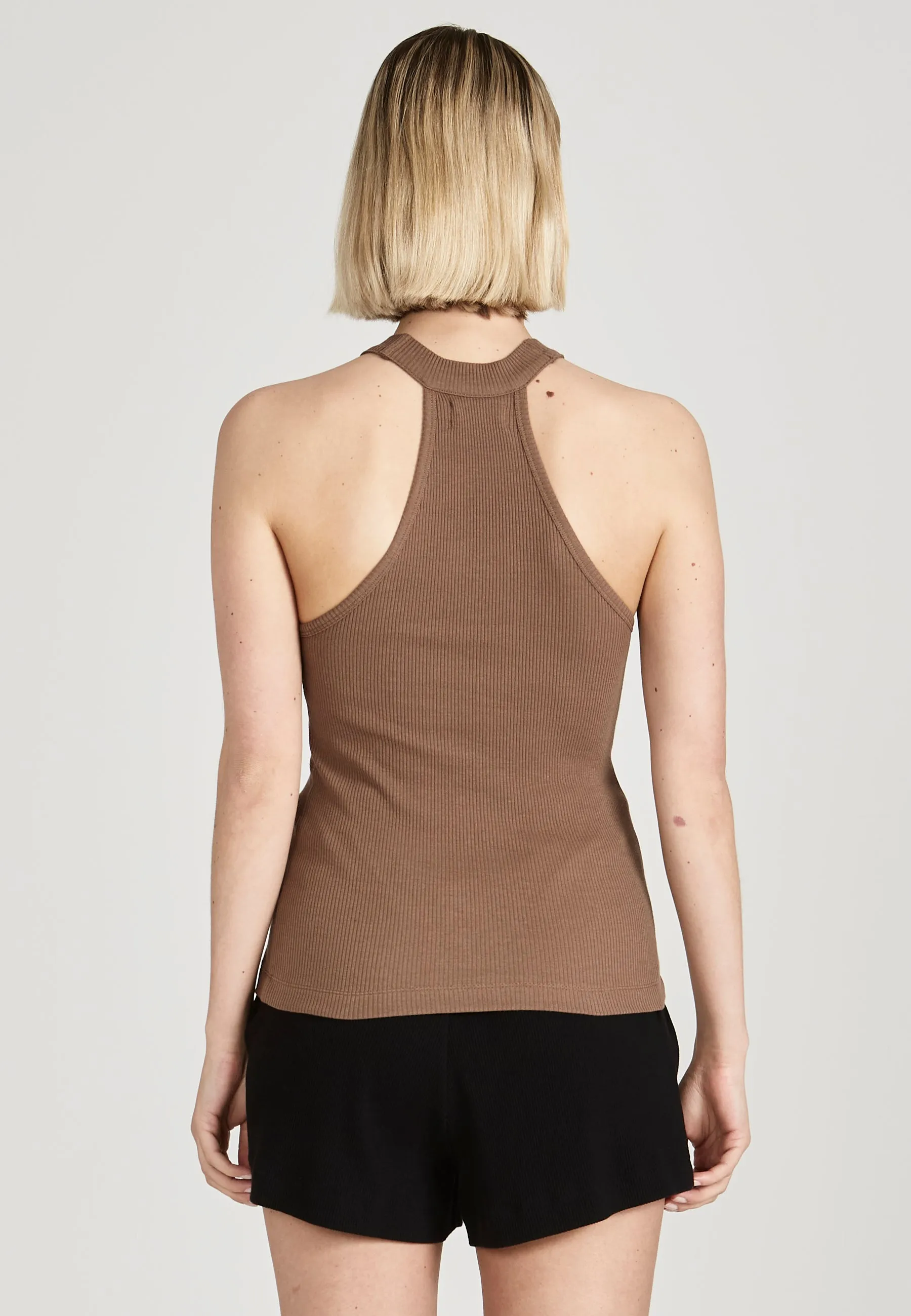 Top OPHELIA organic cotton - Muddy Brown Givn Berlin
