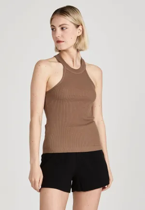 Top OPHELIA organic cotton - Muddy Brown Givn Berlin