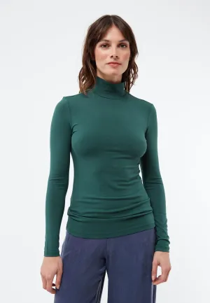 Turtleneck longsleeve VIDA in TENCEL™ Lyocell - Cedar Green (Tencel) Givn Berlin